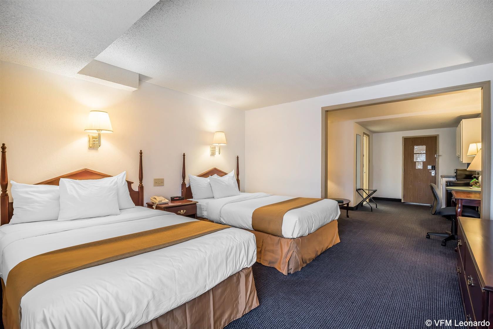 Double Two Queen Beds