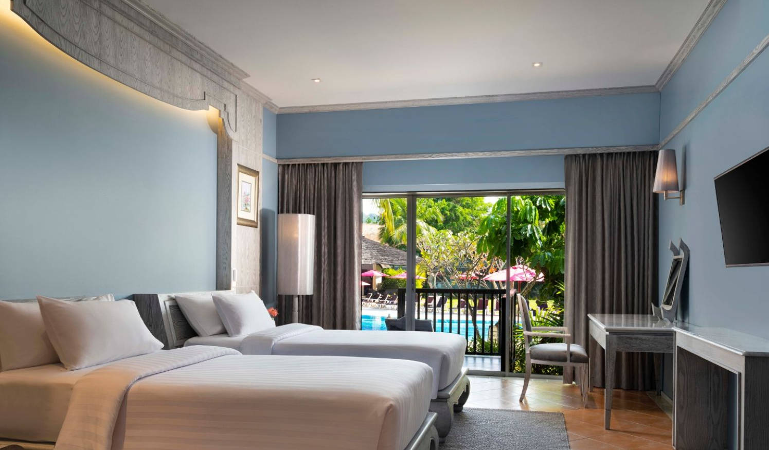 Double or Twin Deluxe Pool View