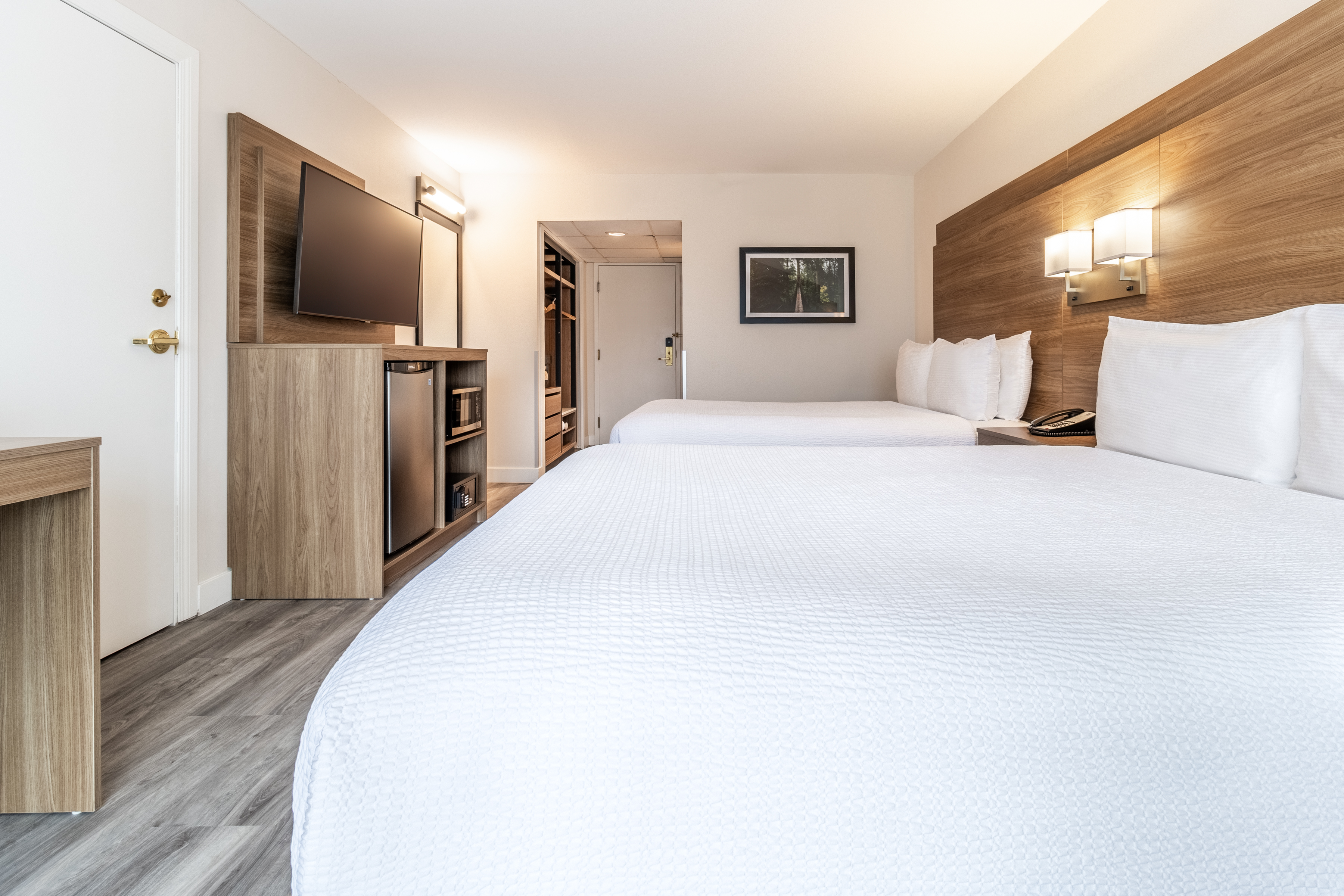 Double Two Queen Beds