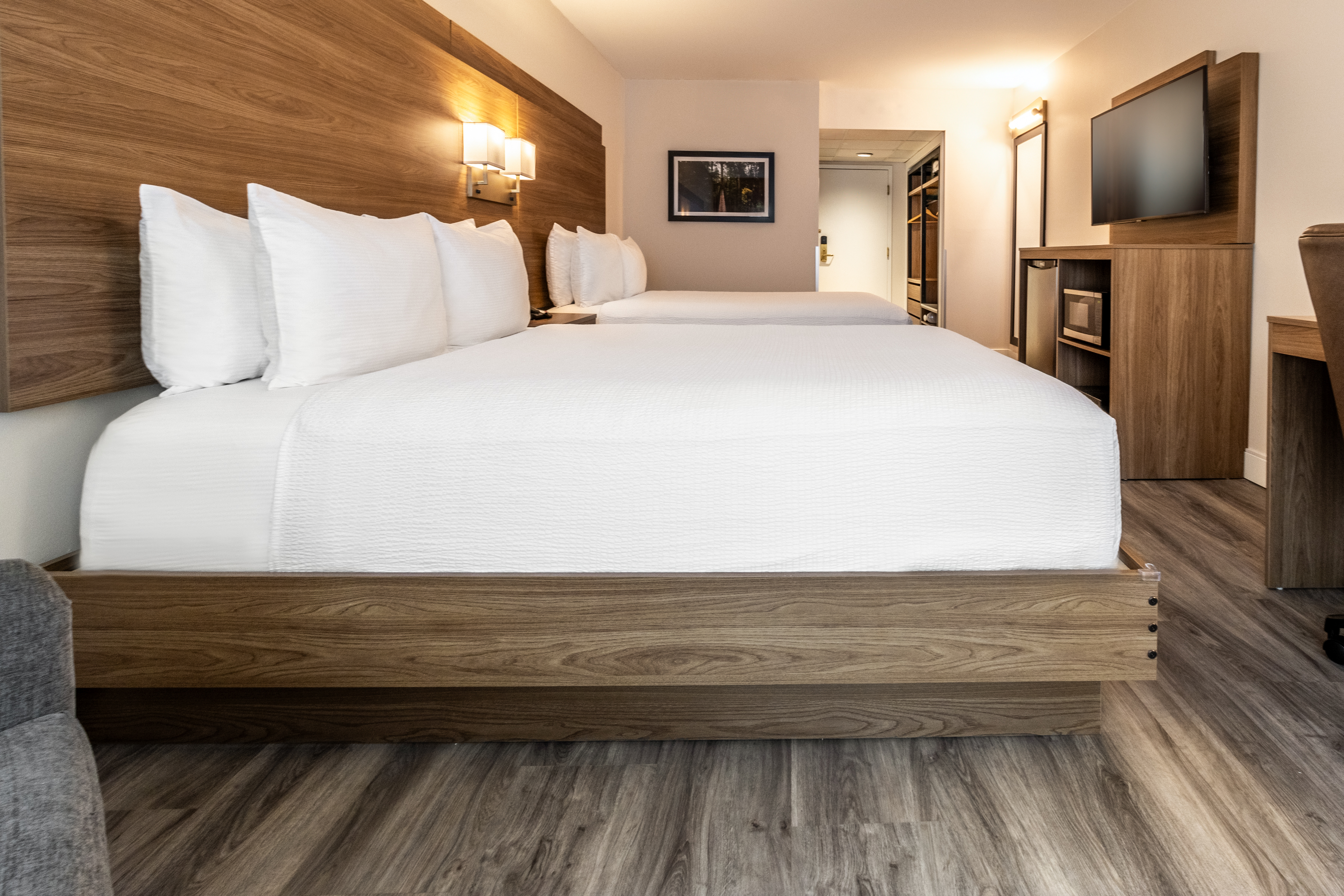 Double Two Queen Beds