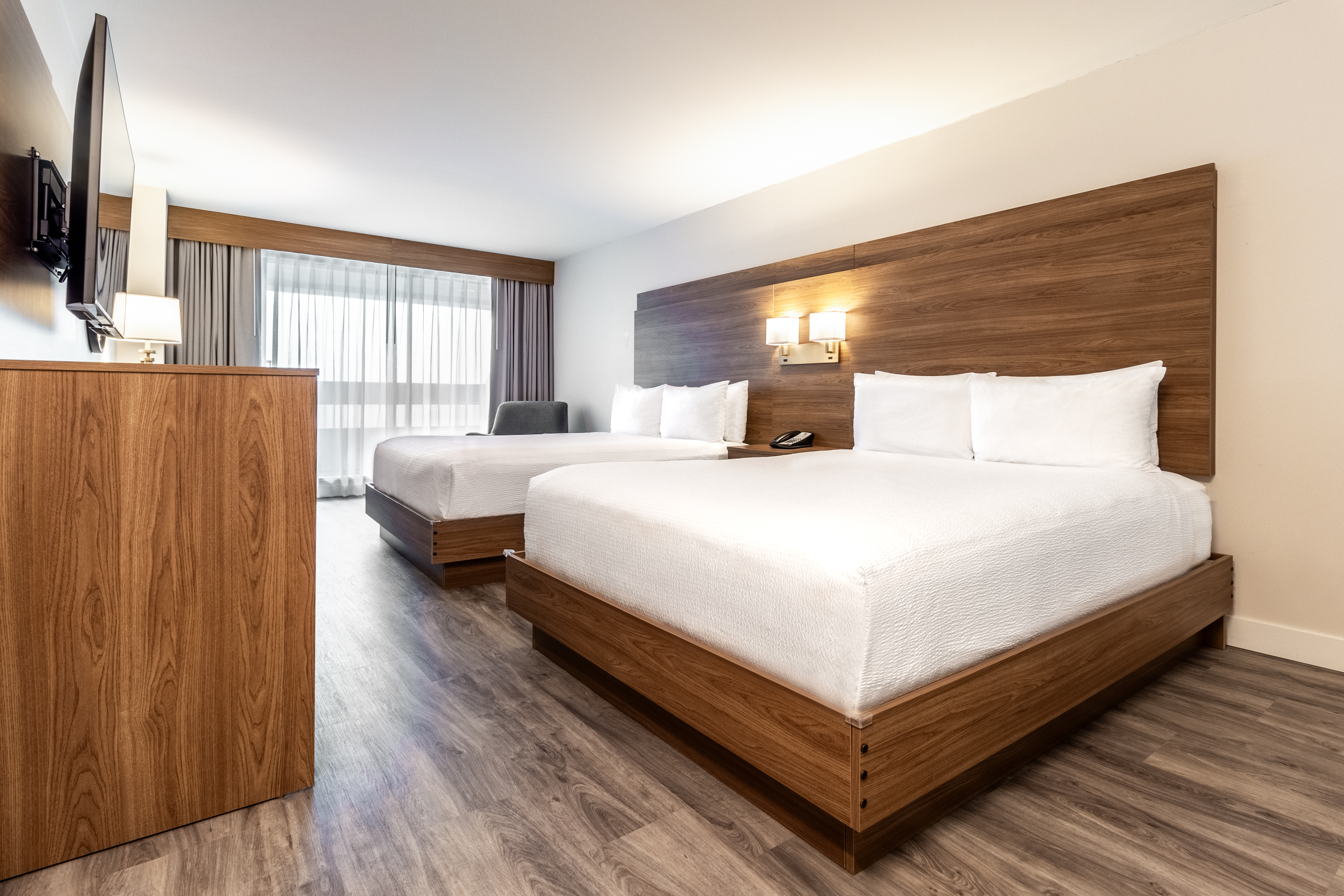 Double Two Queen Beds