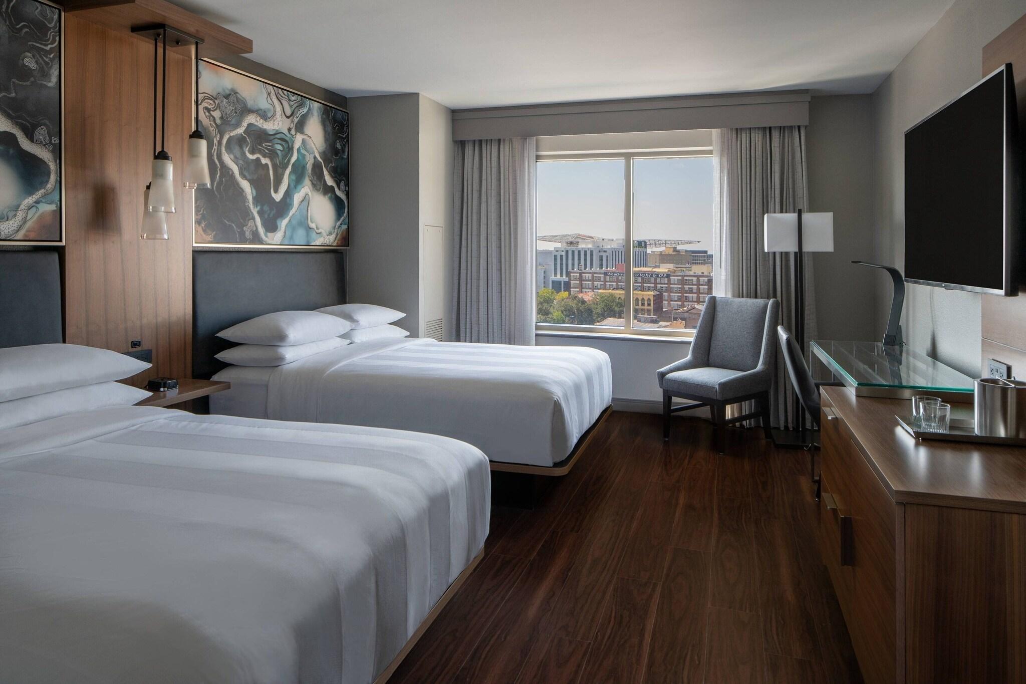 Double Two Queen Beds