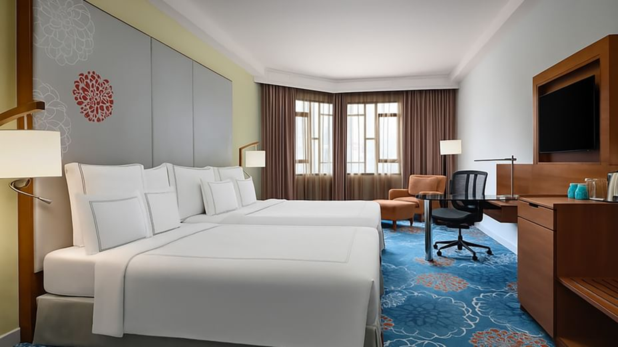 Double Two Queen Beds Premier