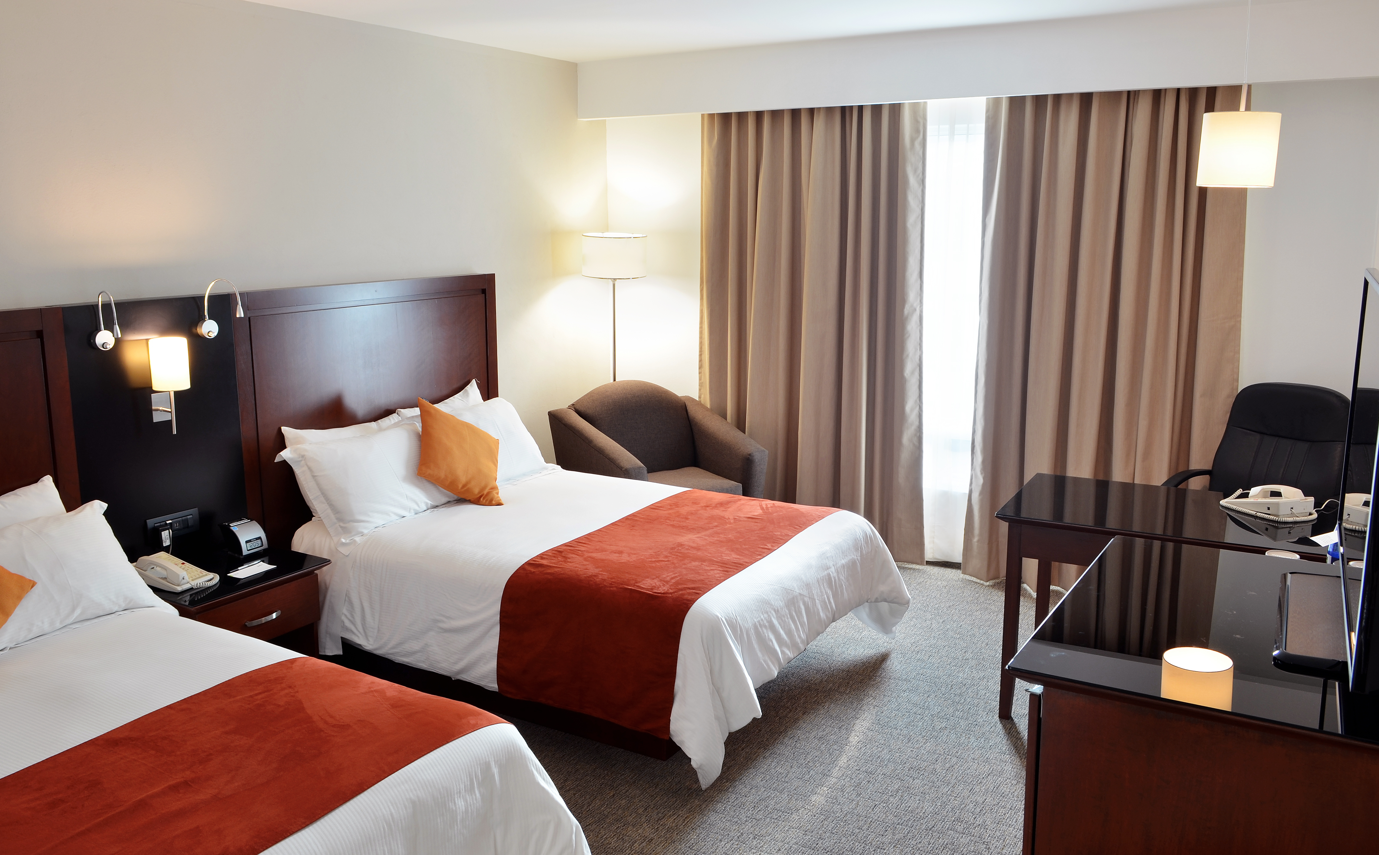 Double Two Double Beds