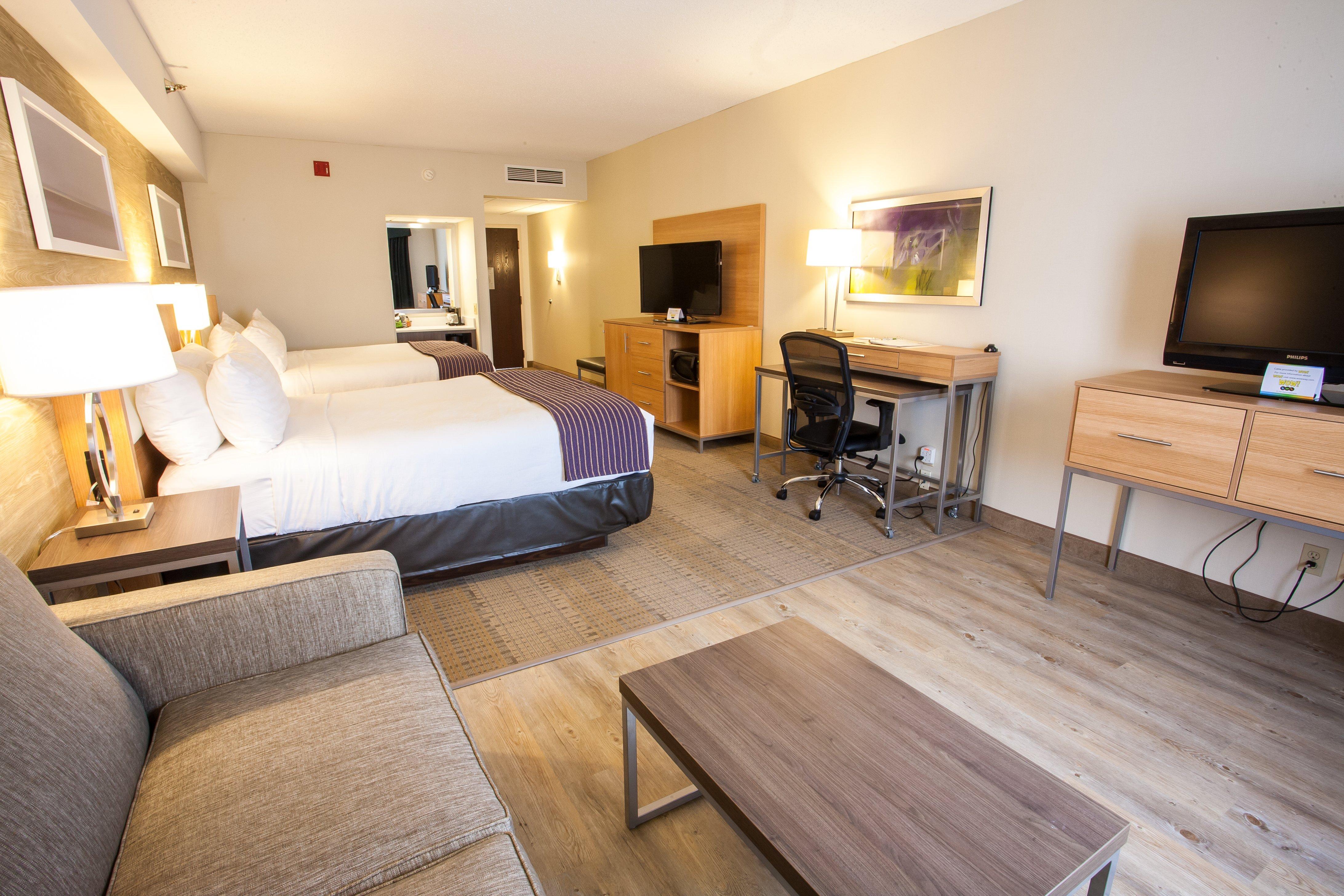 Junior Suite City View Two Queen Beds