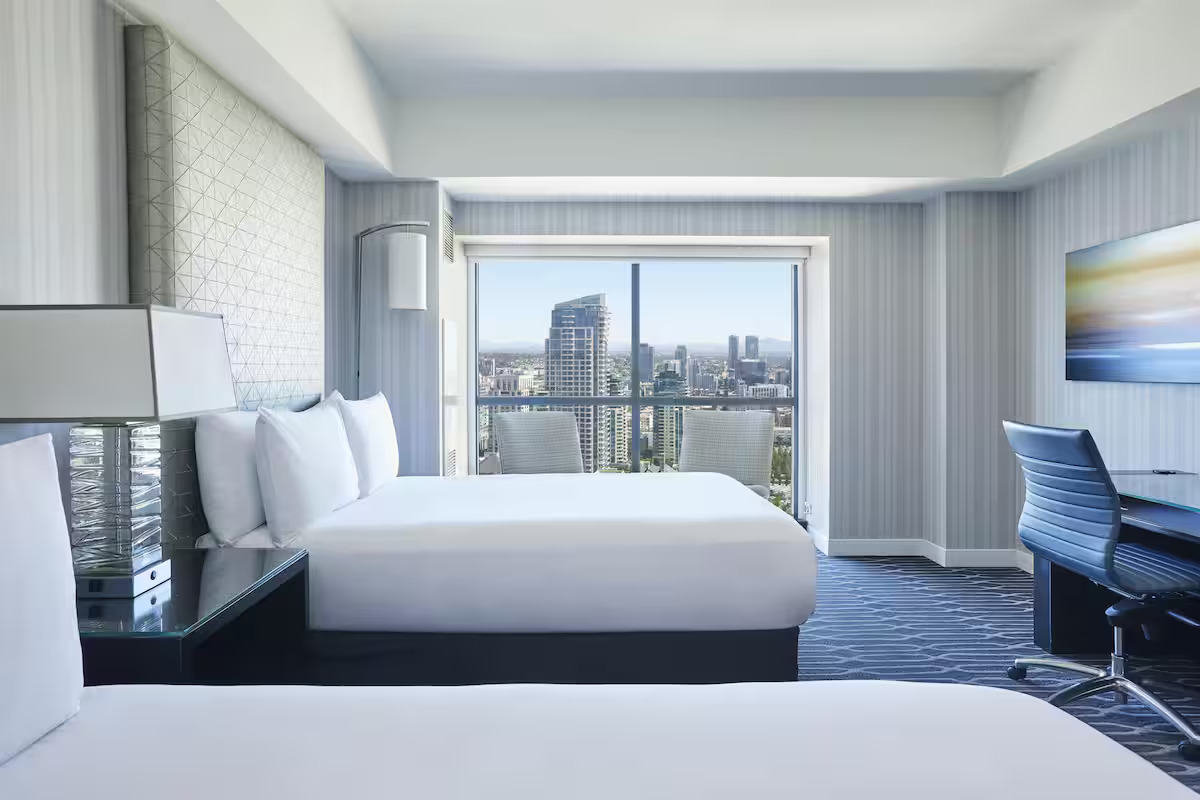 Room City View Two Double Beds