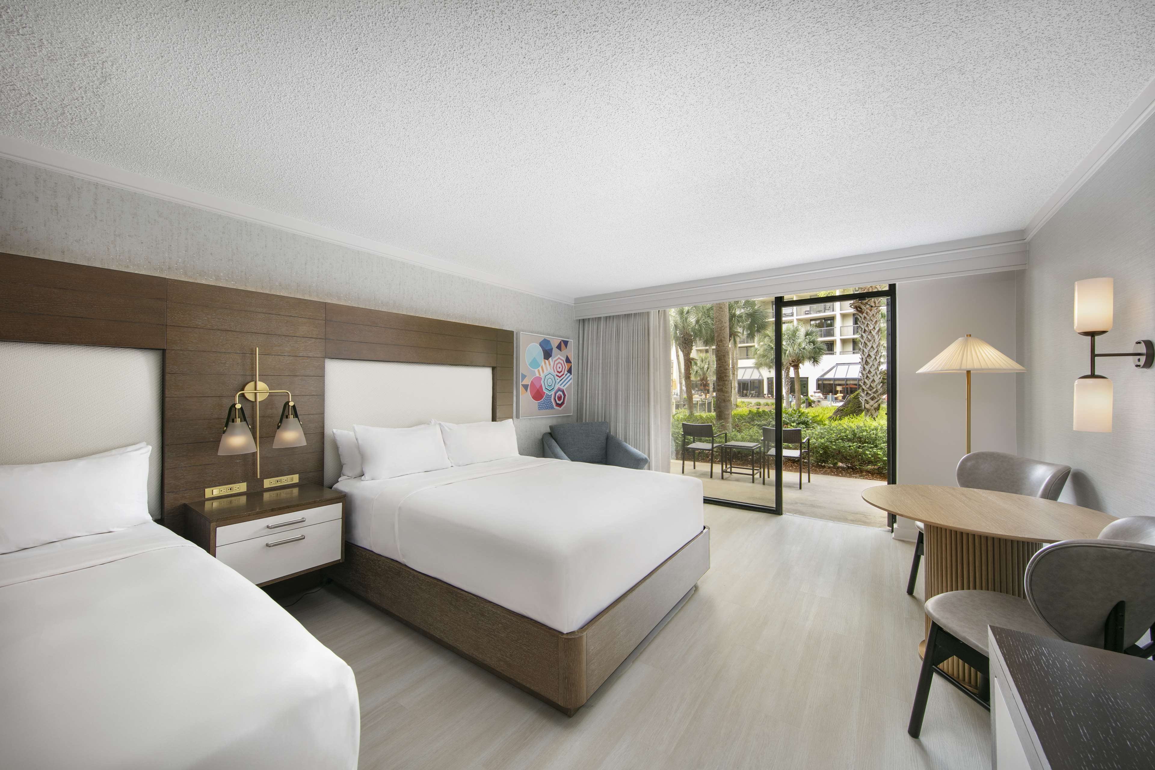 Double Two Queen Beds