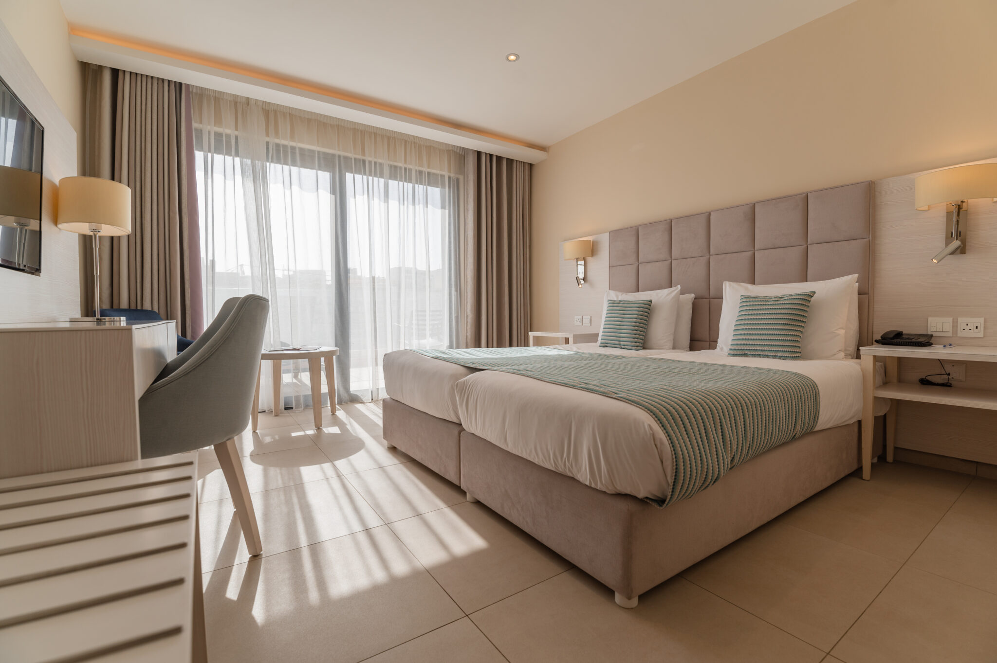 Double or Twin Deluxe with Balcony