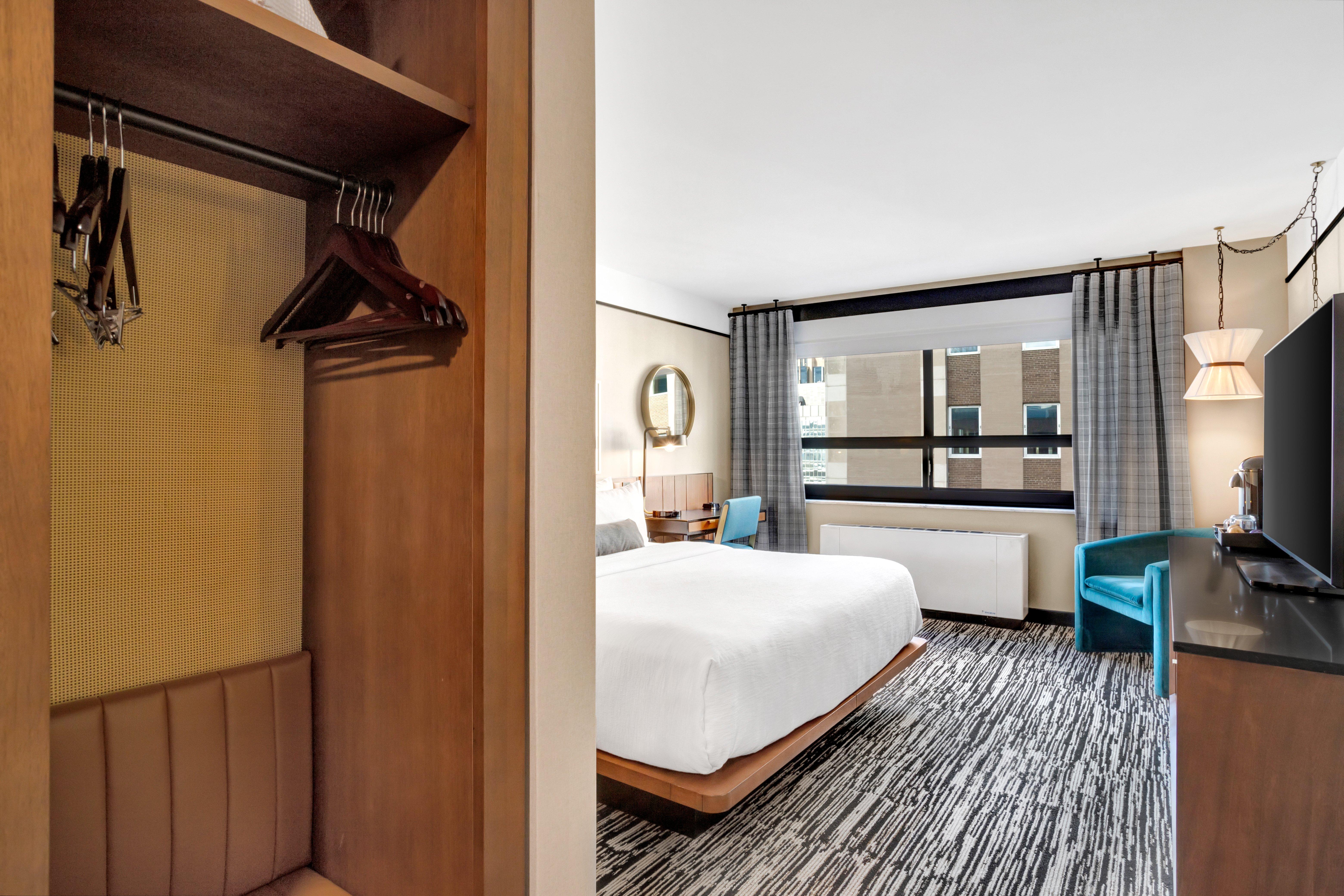 Double City View King Bed