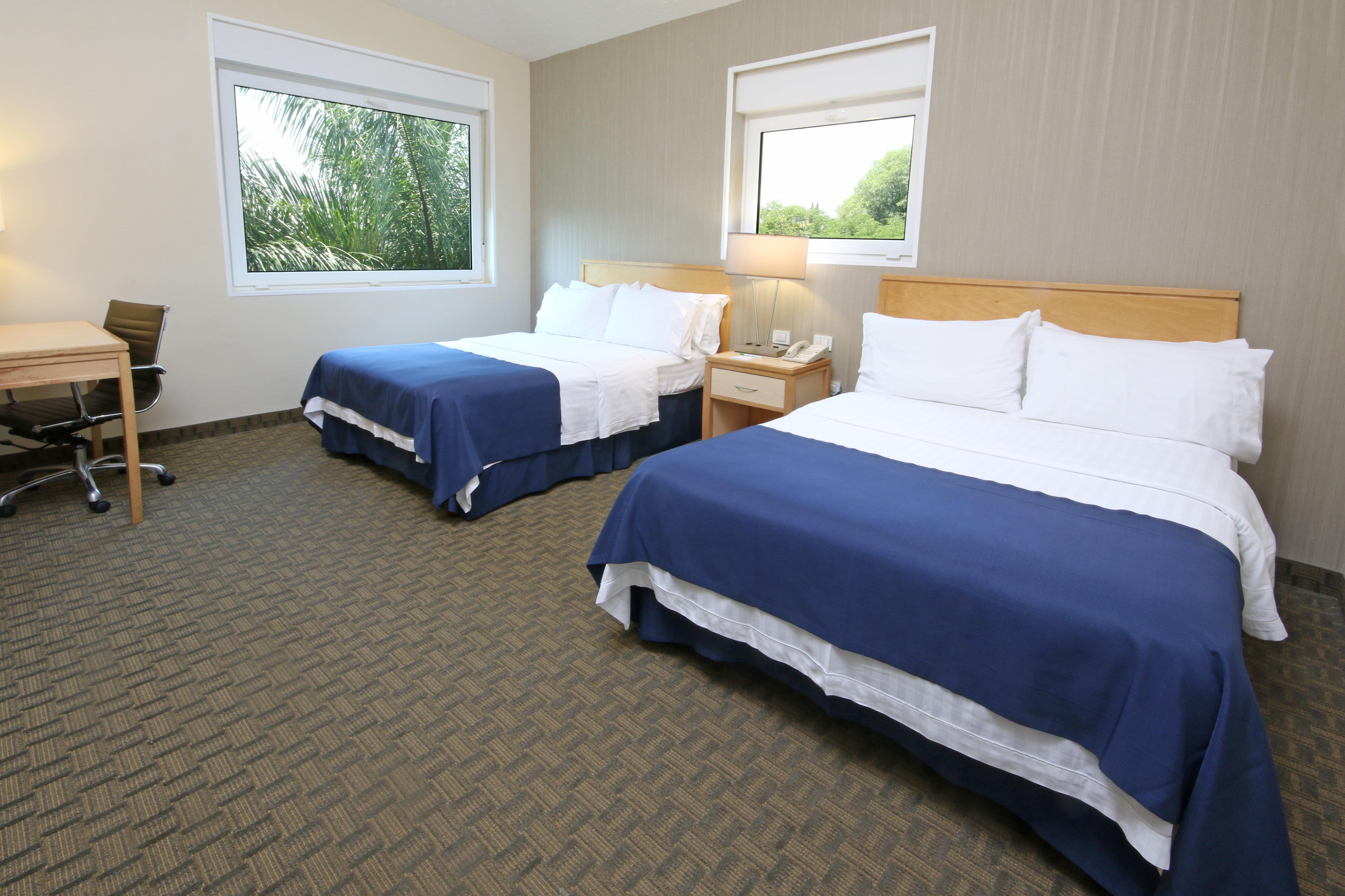 Double Two Double Beds