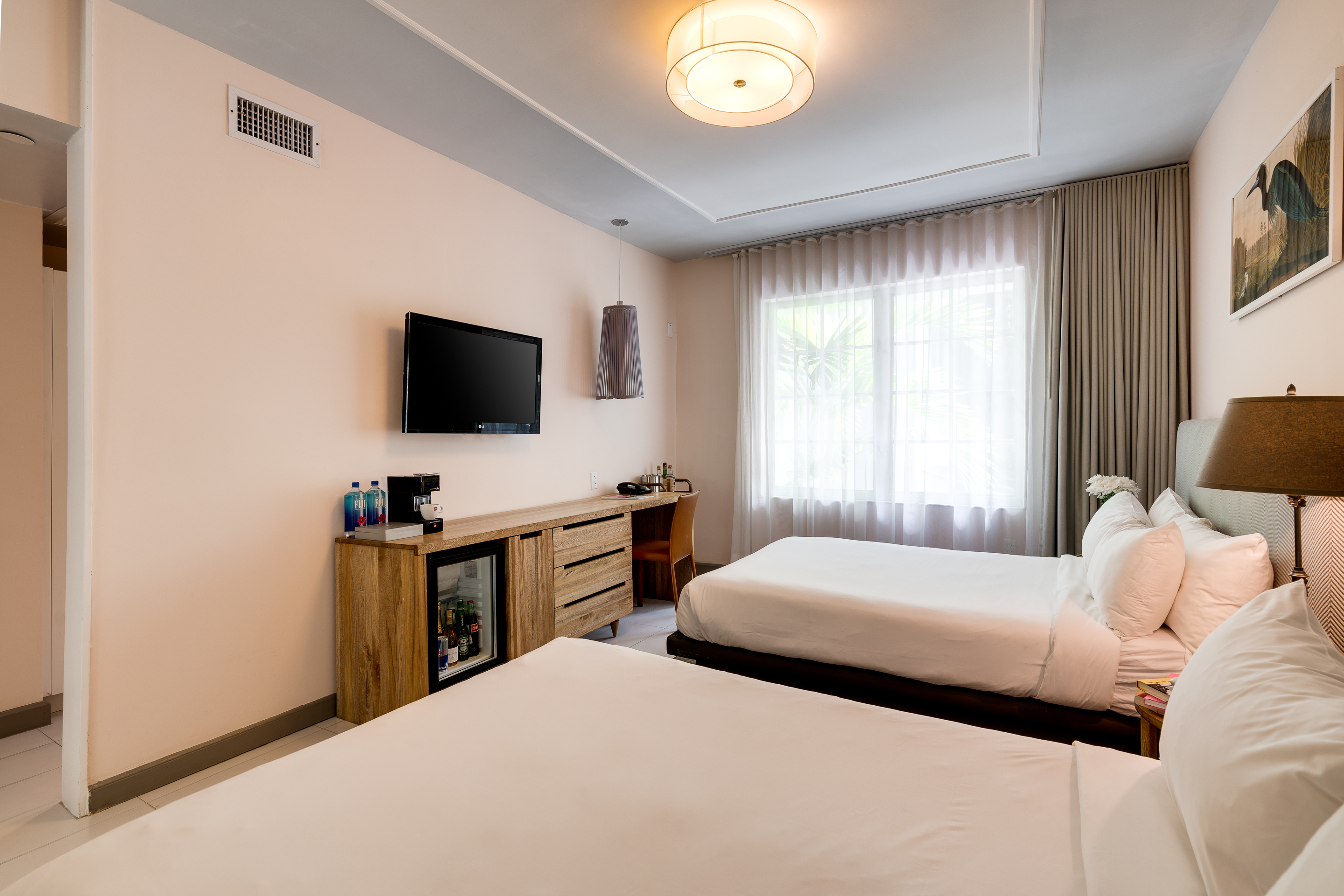 Double Two Double Beds