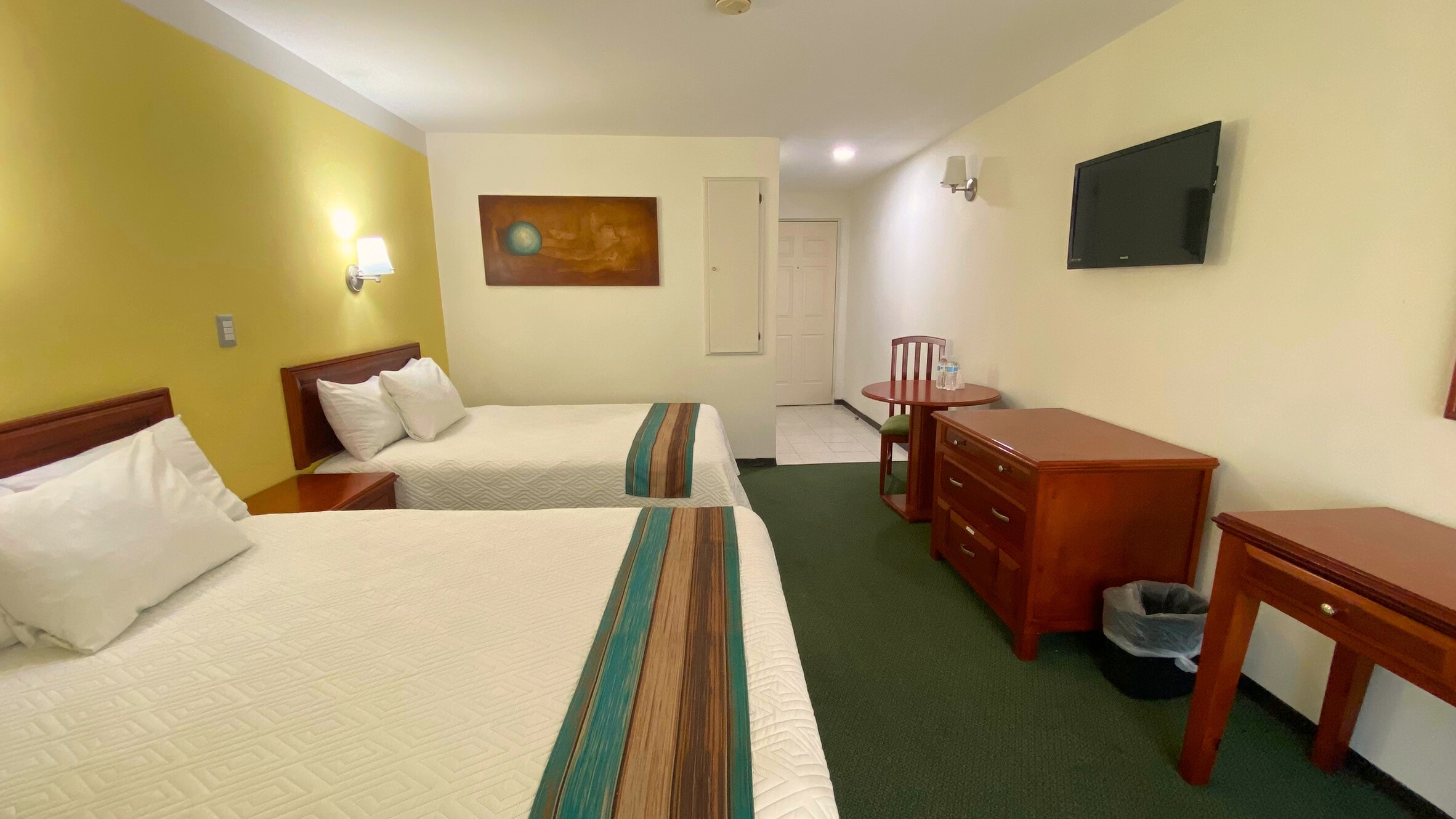 Double Two Double Beds