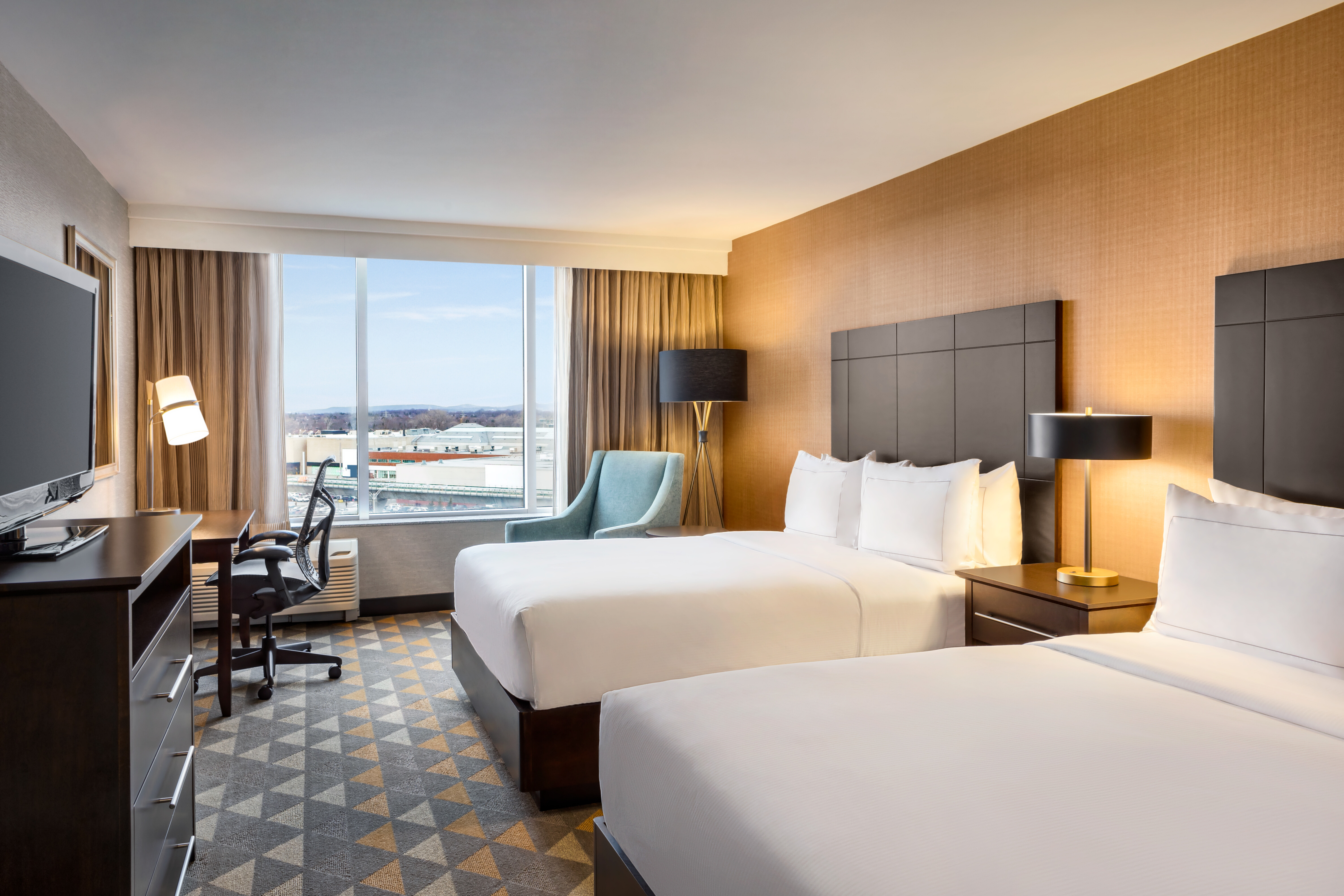 Double Two Queen Beds