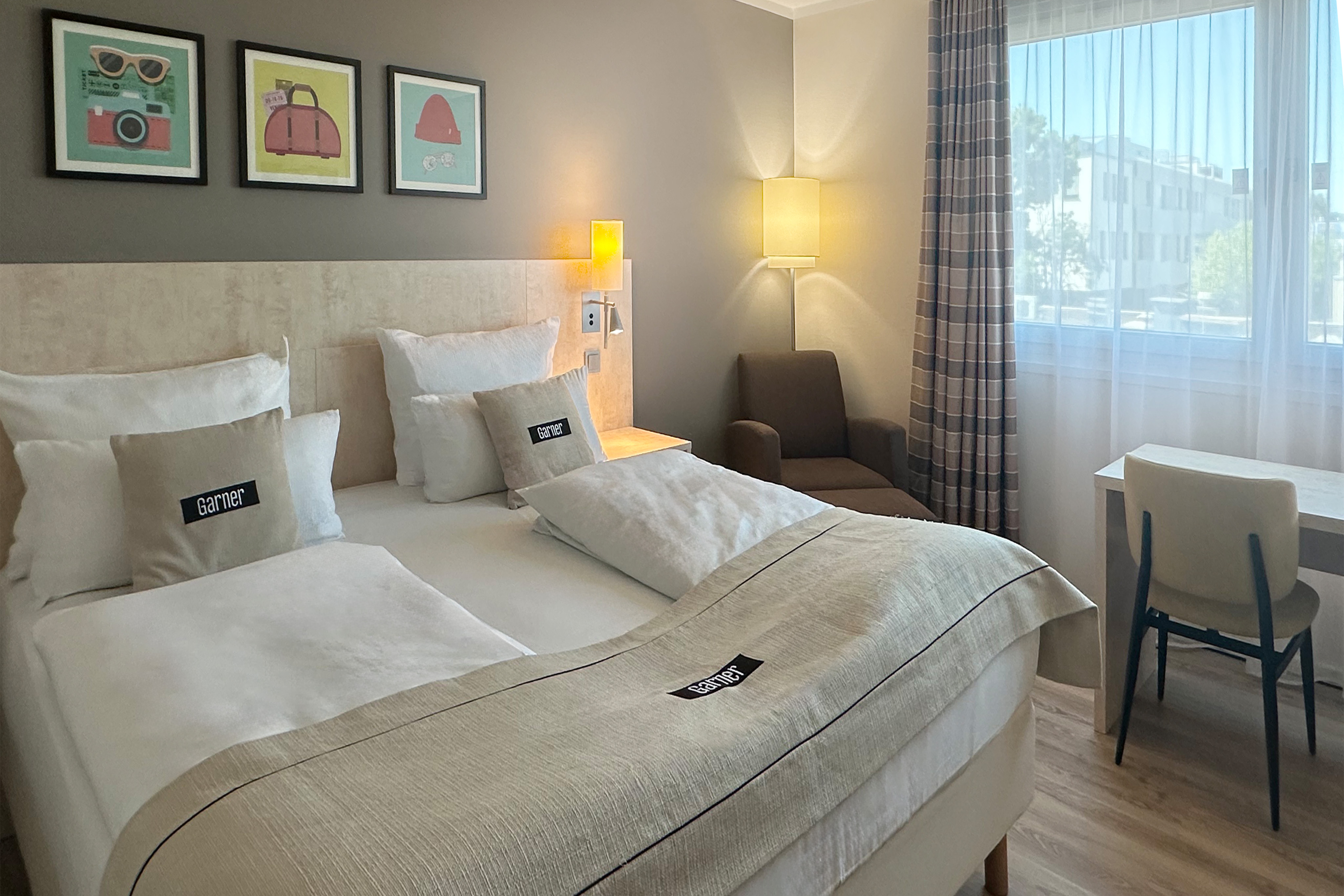 Double King Size Bed