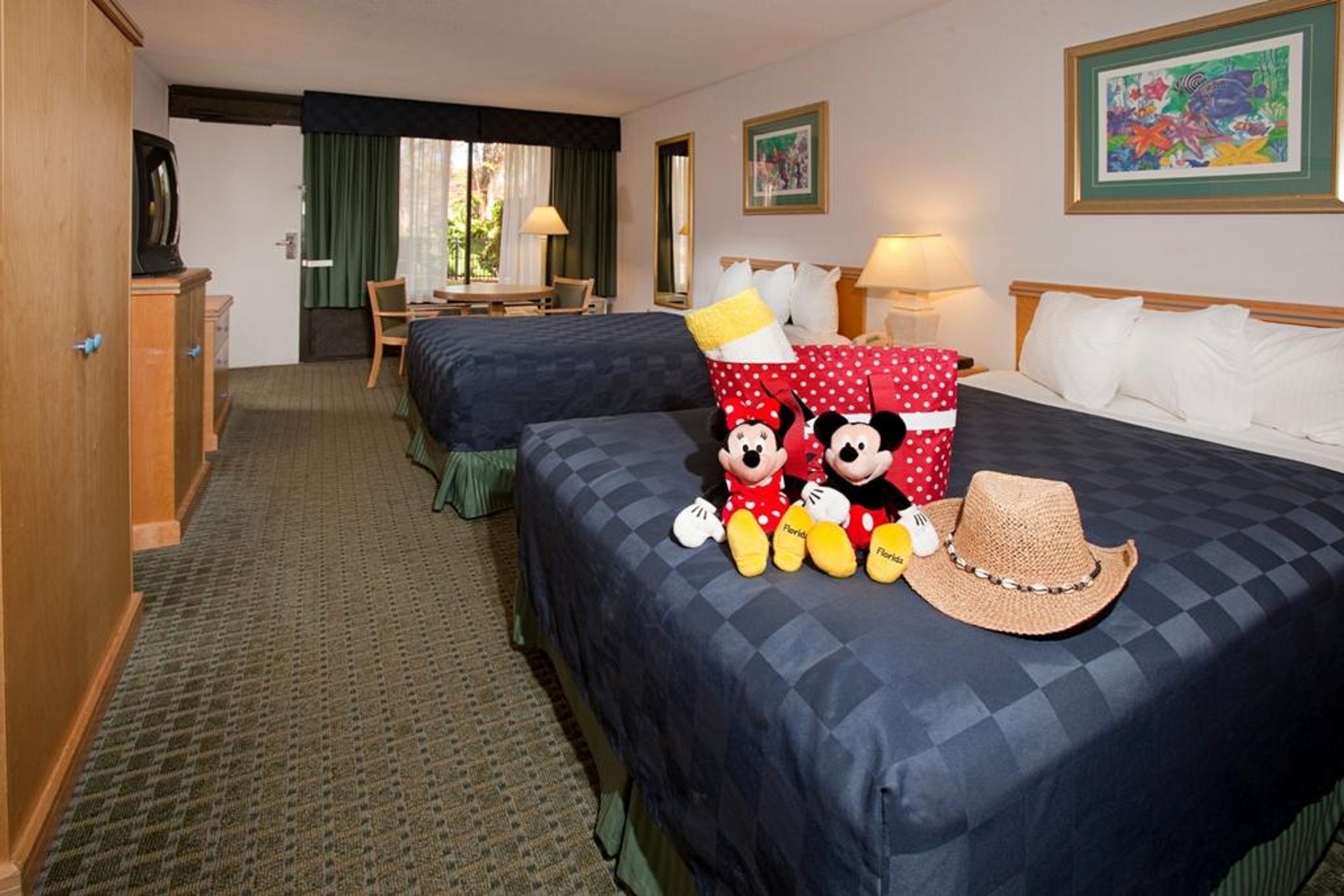 Double Two Double Beds