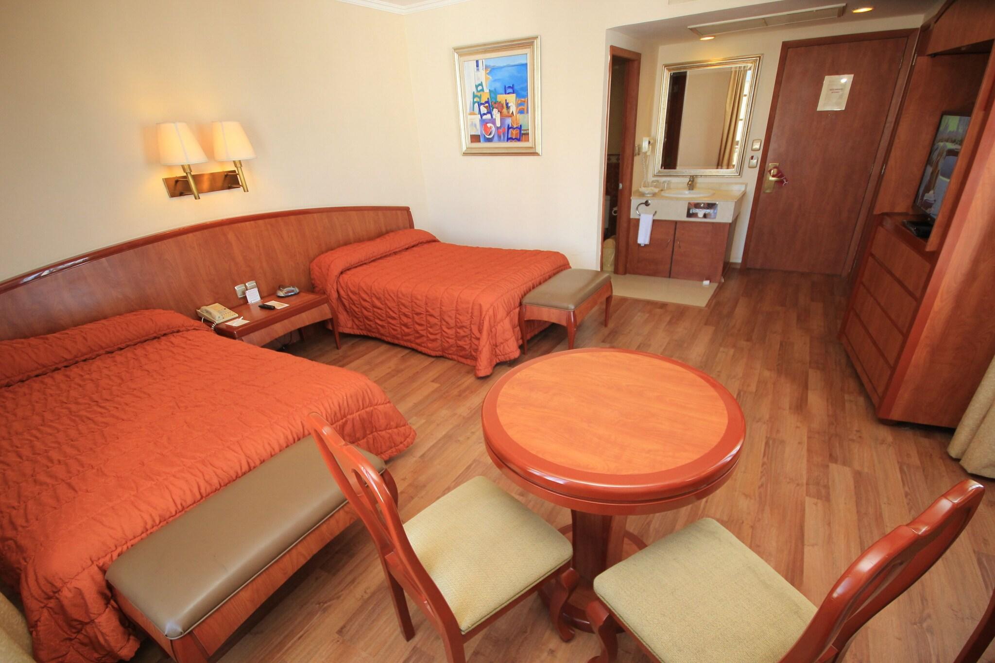 Double Two Double Beds