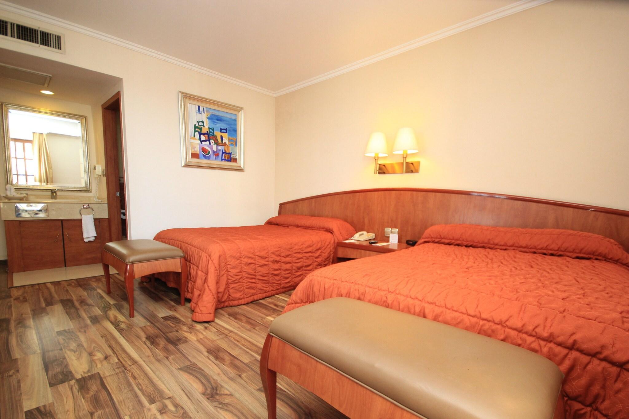 Double Two Double Beds