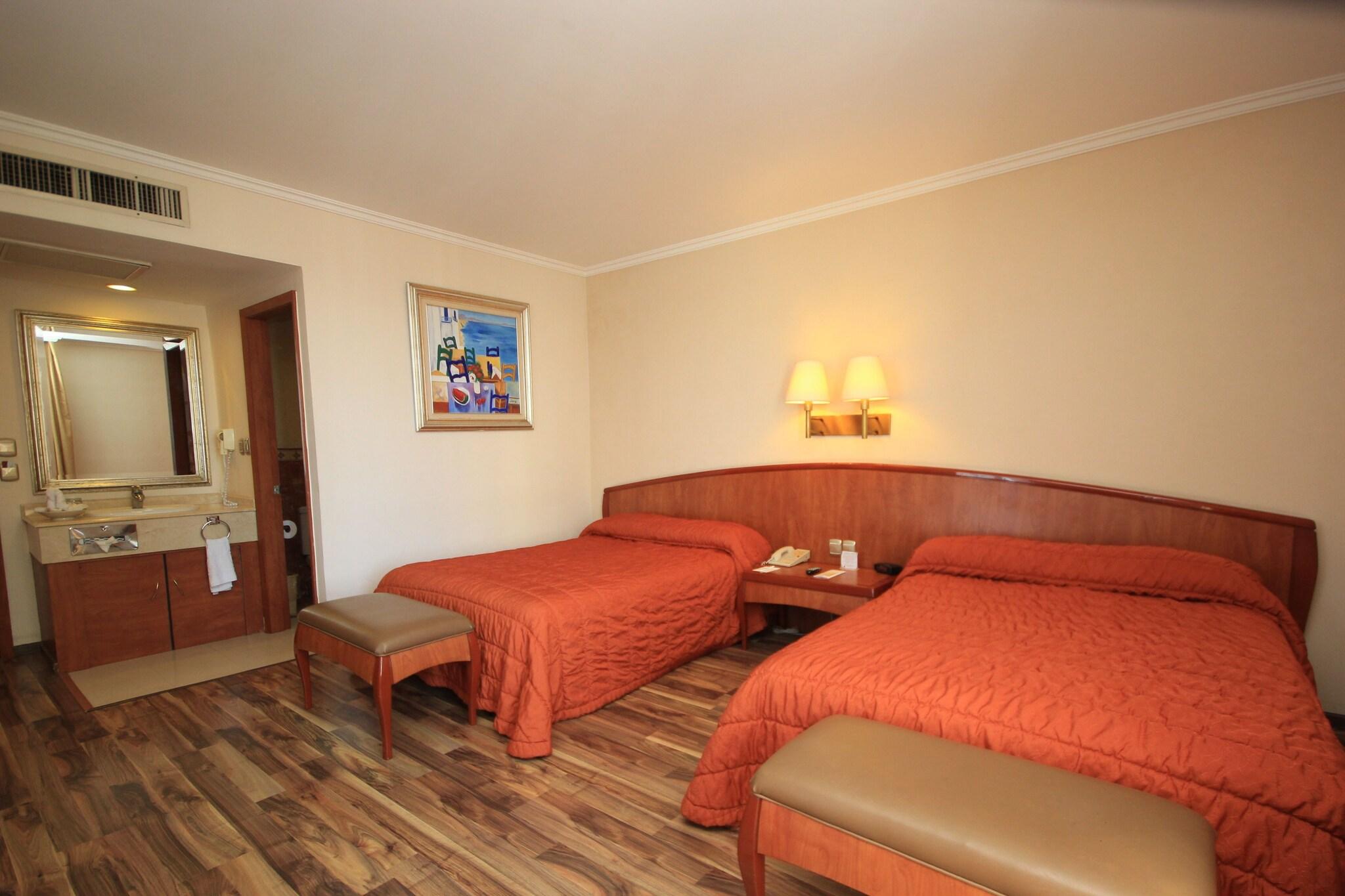 Double Two Double Beds