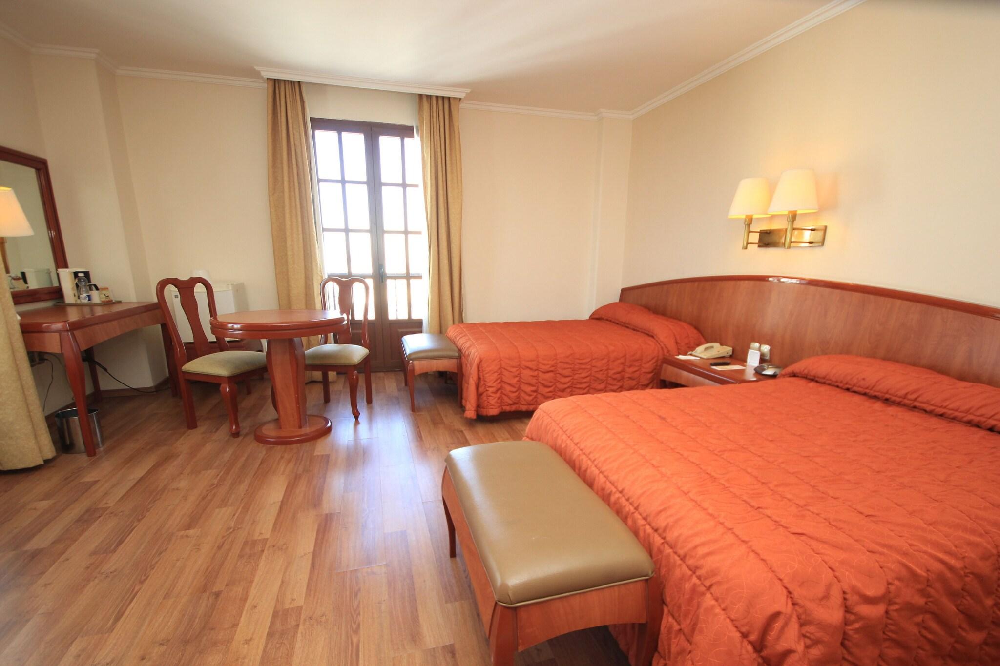 Double Two Double Beds