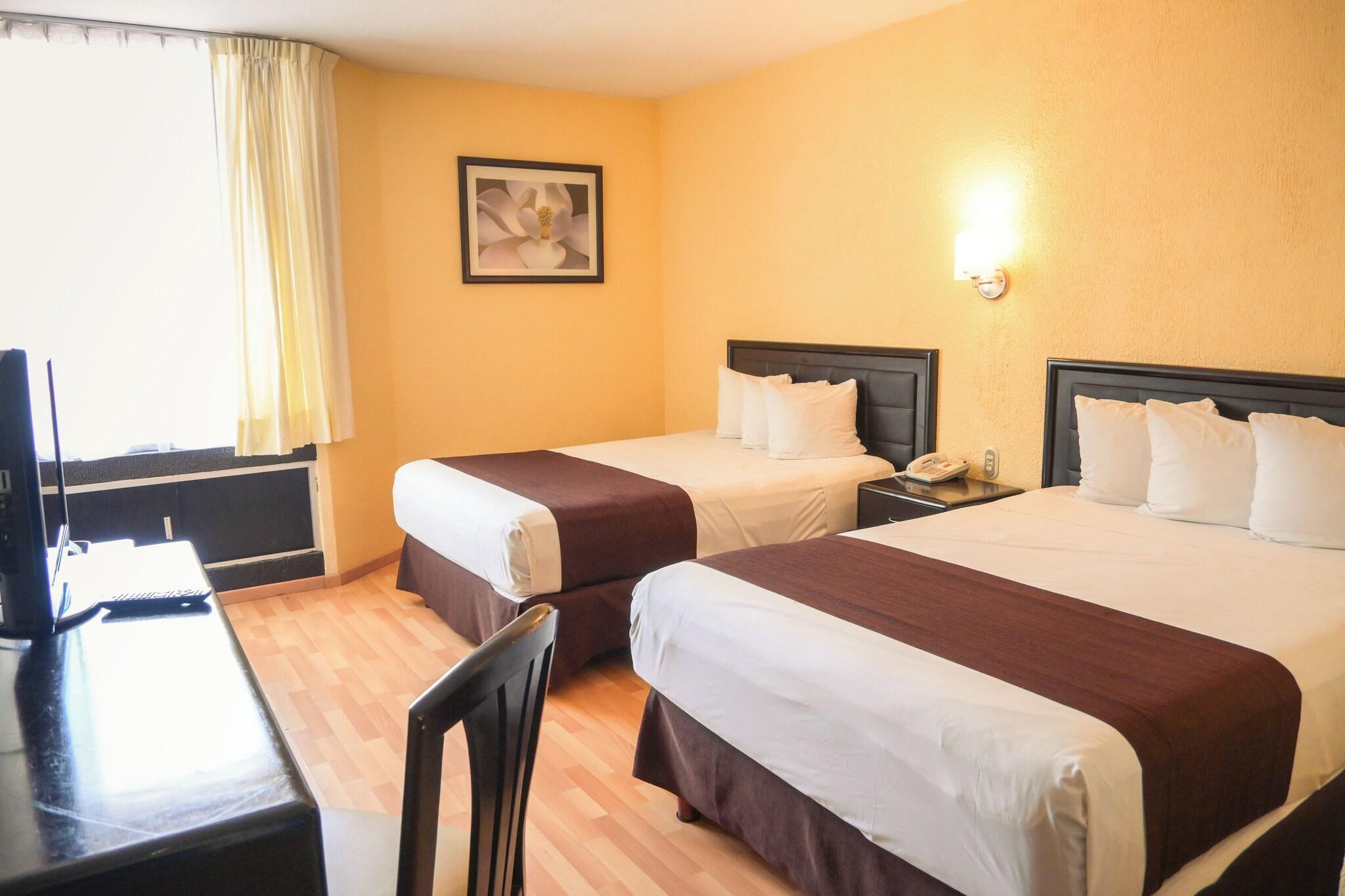 Double Two Double Beds