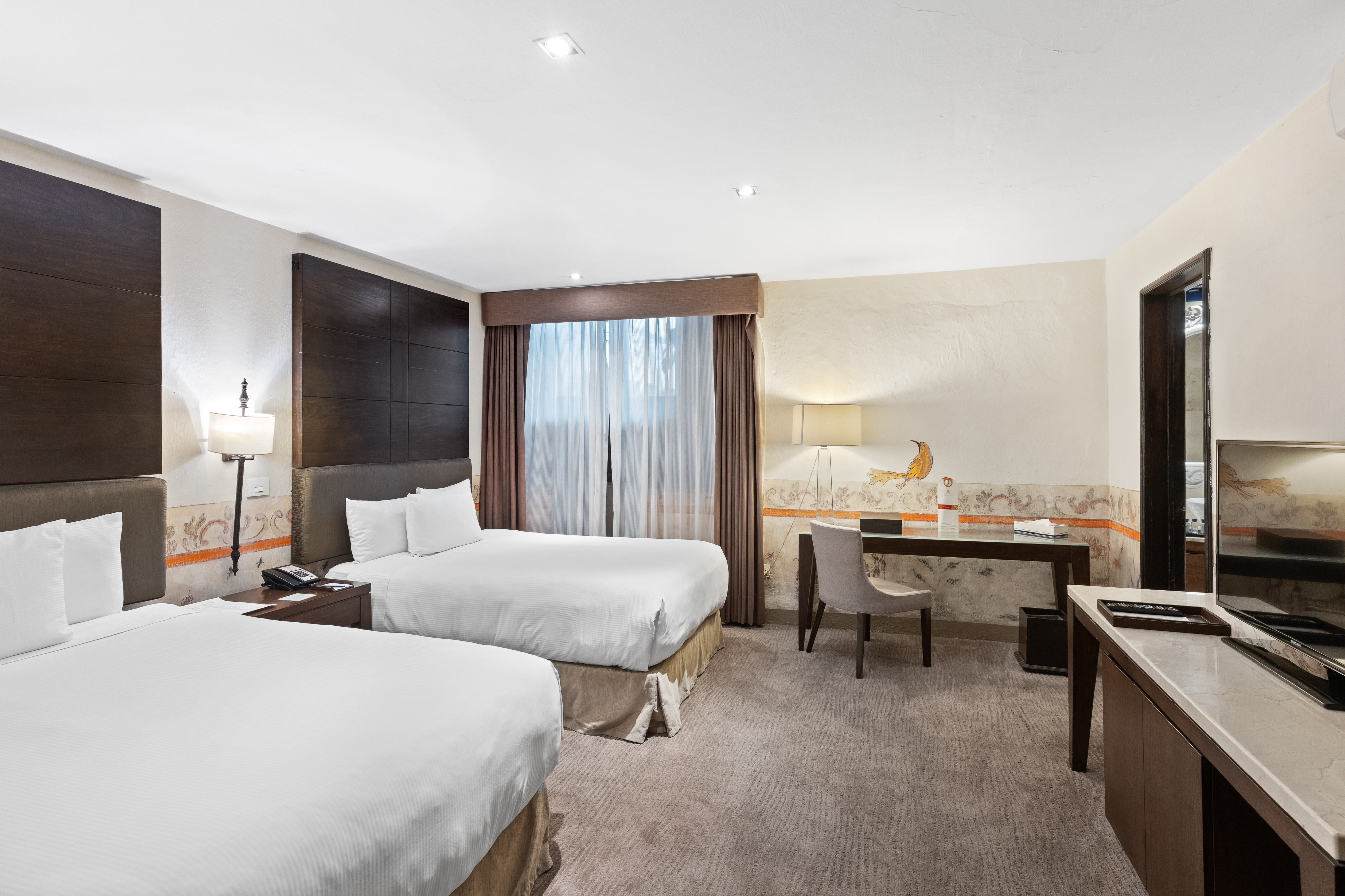 Double or Twin Two Double Beds