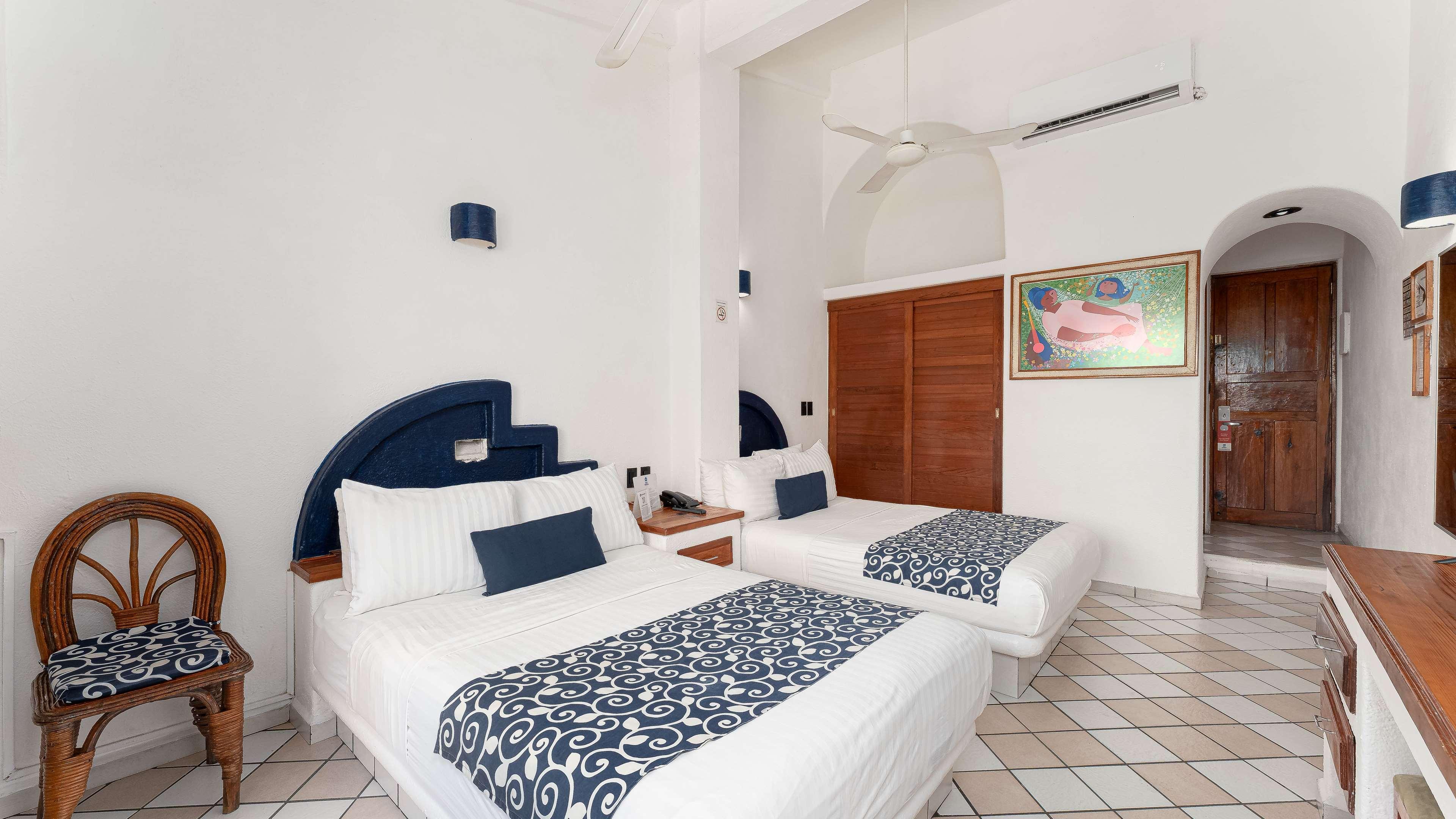 Quadruple Two Double Beds