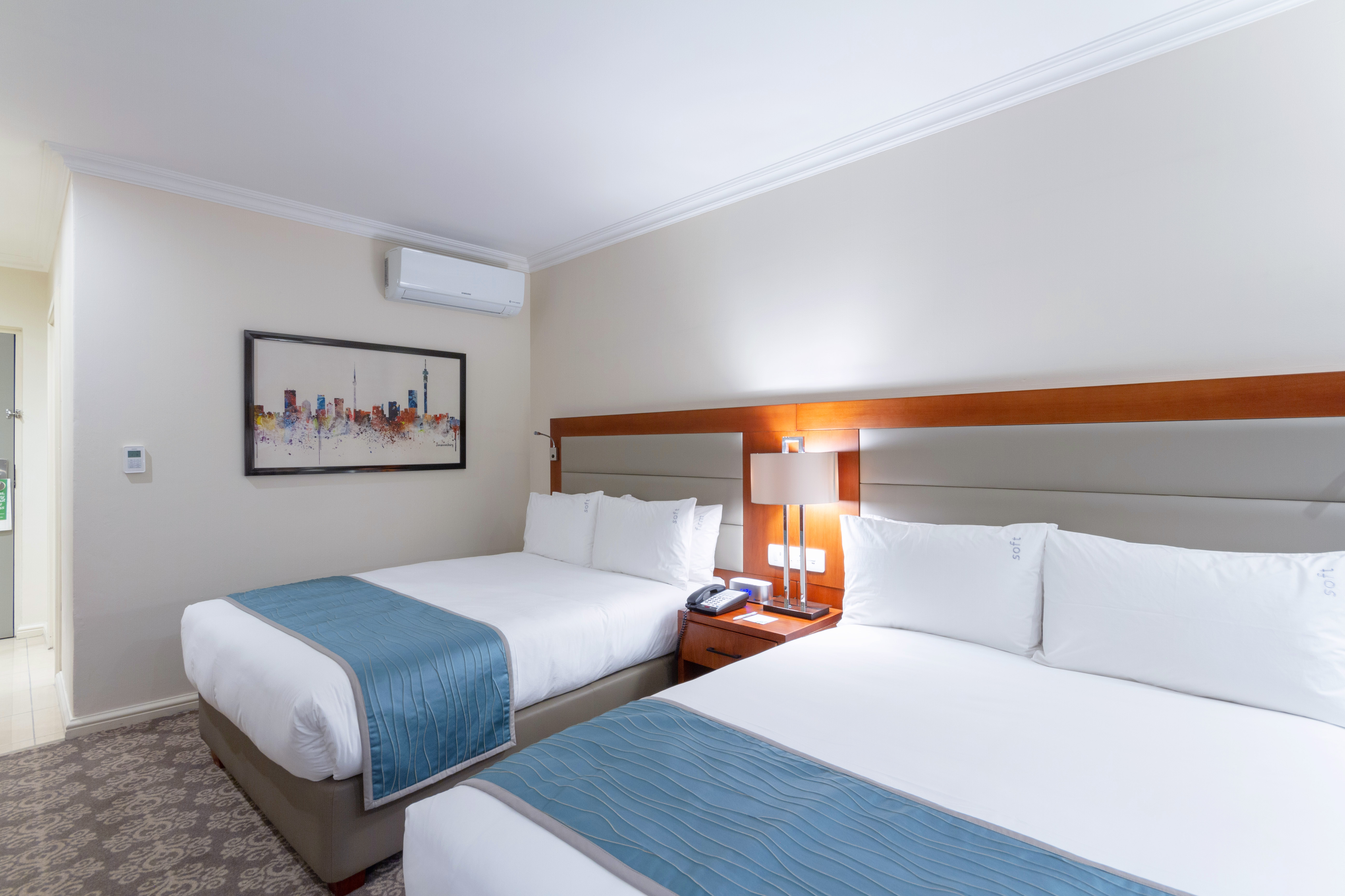 Double Two Double Beds Premium