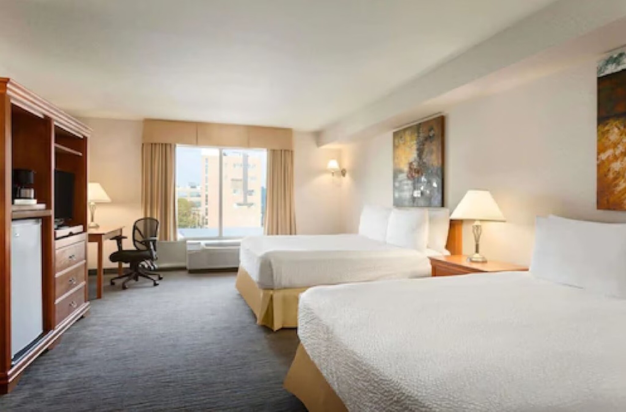 Quadruple Two Queen Beds