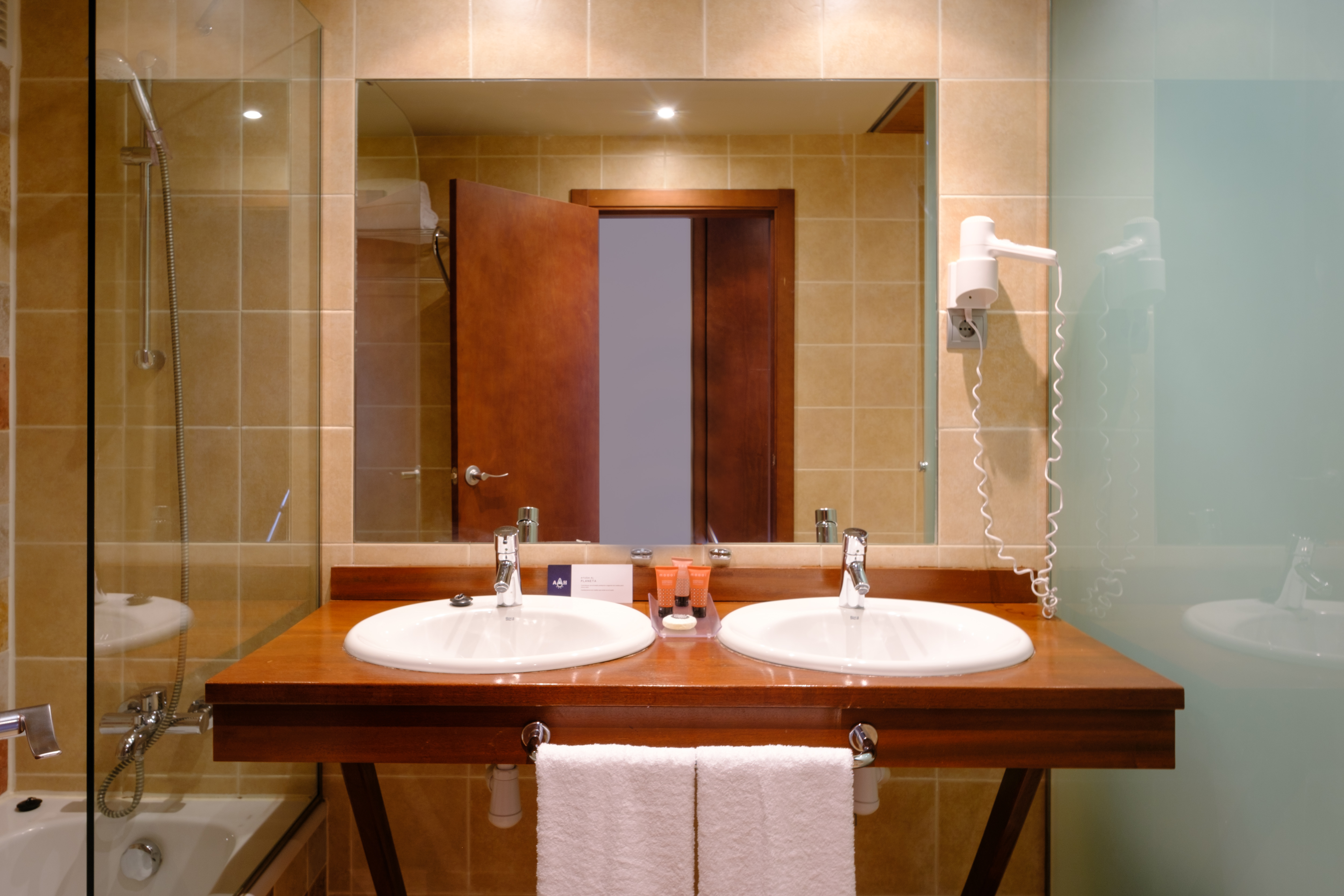 Double or Twin Mountain View