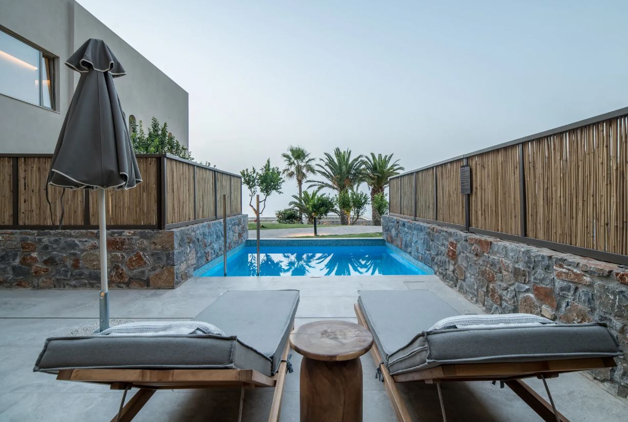 Family Room with Private Pool