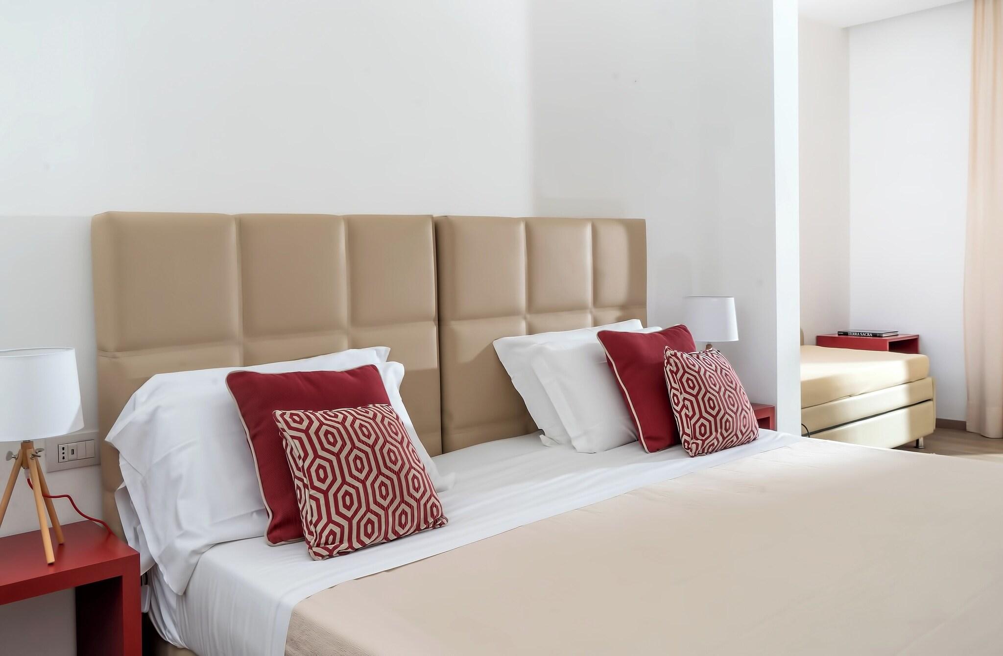 Quadruple with Double Bed