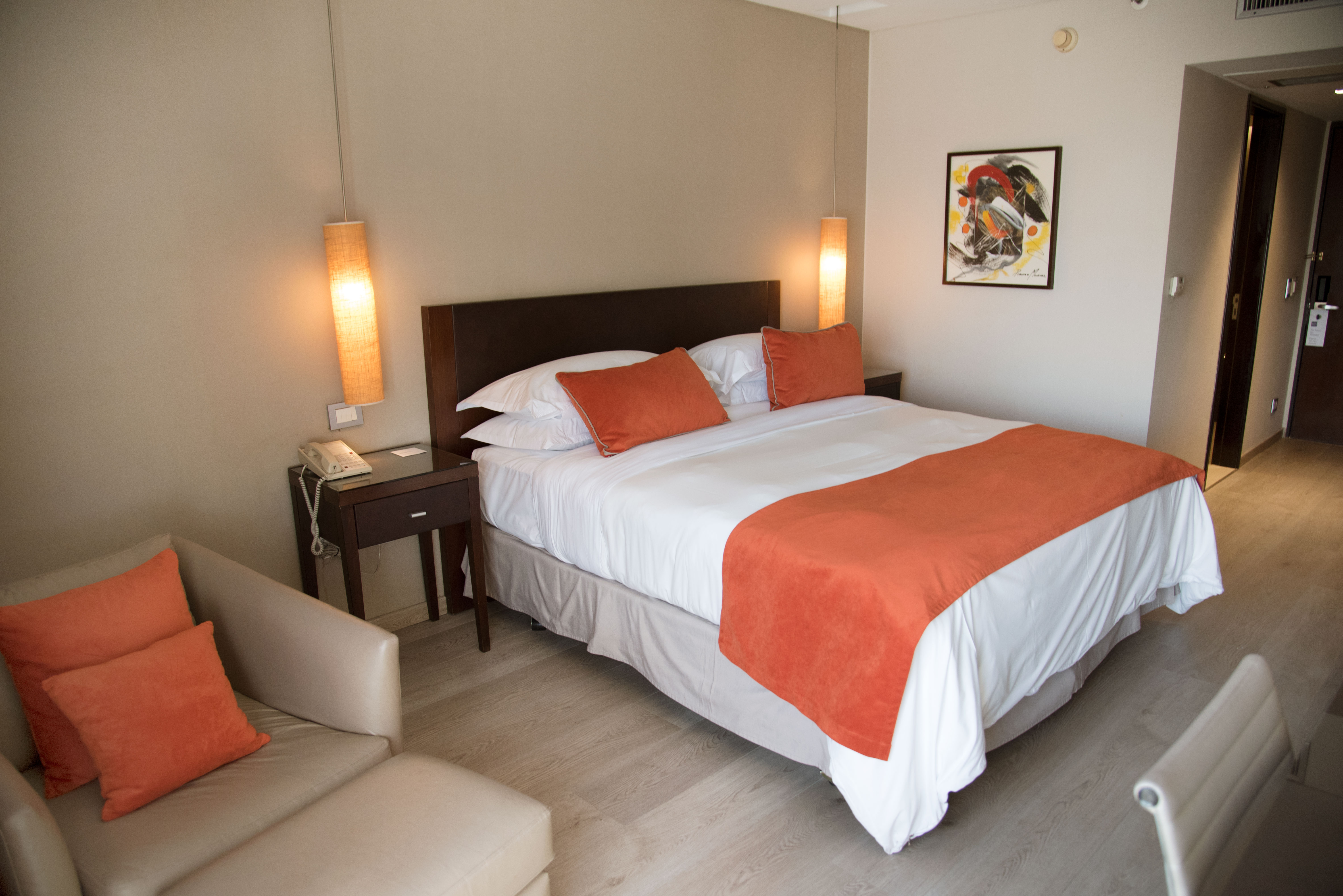 Double King Bed One Bedroom 