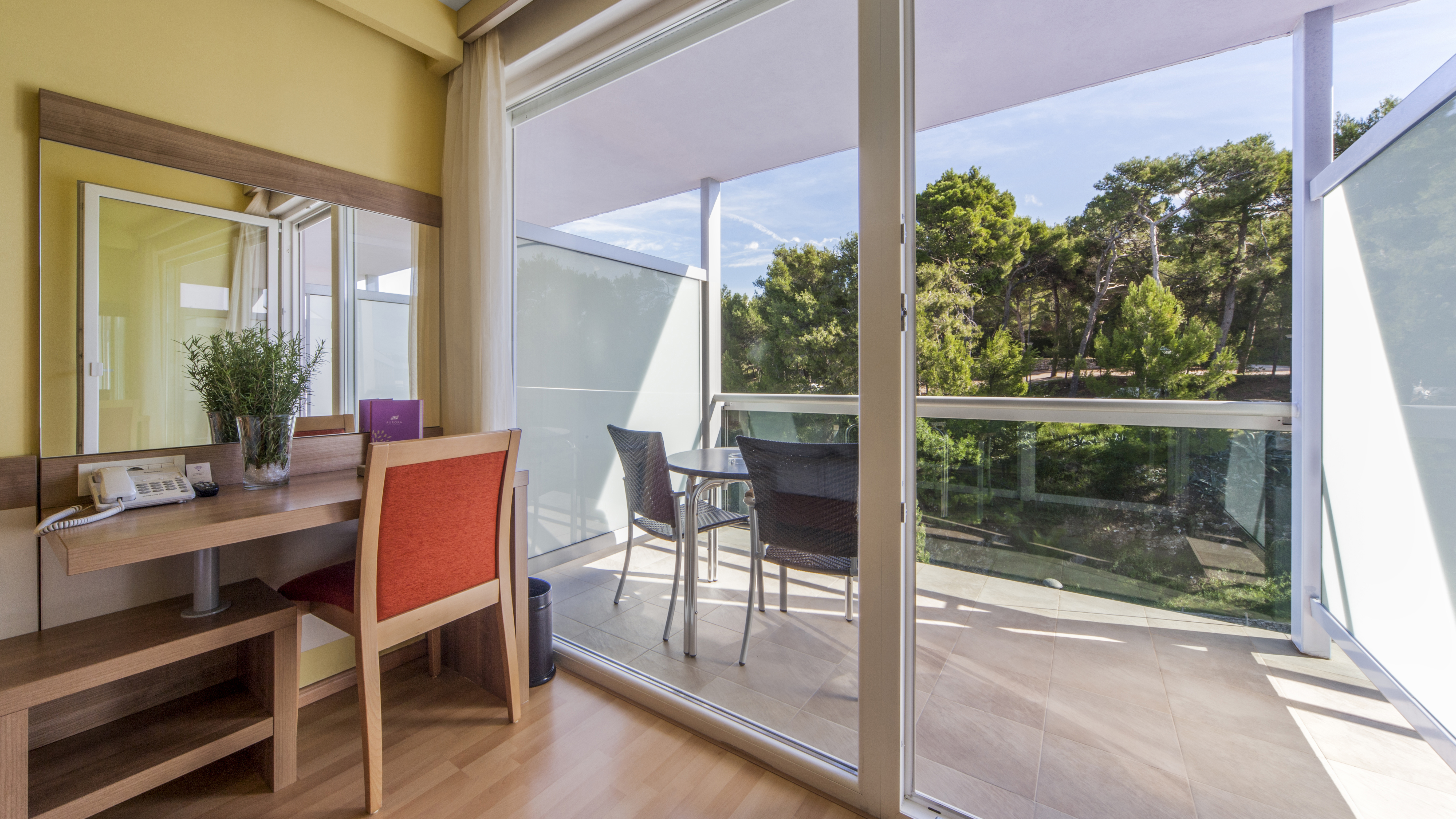 Double Park View with Balcony