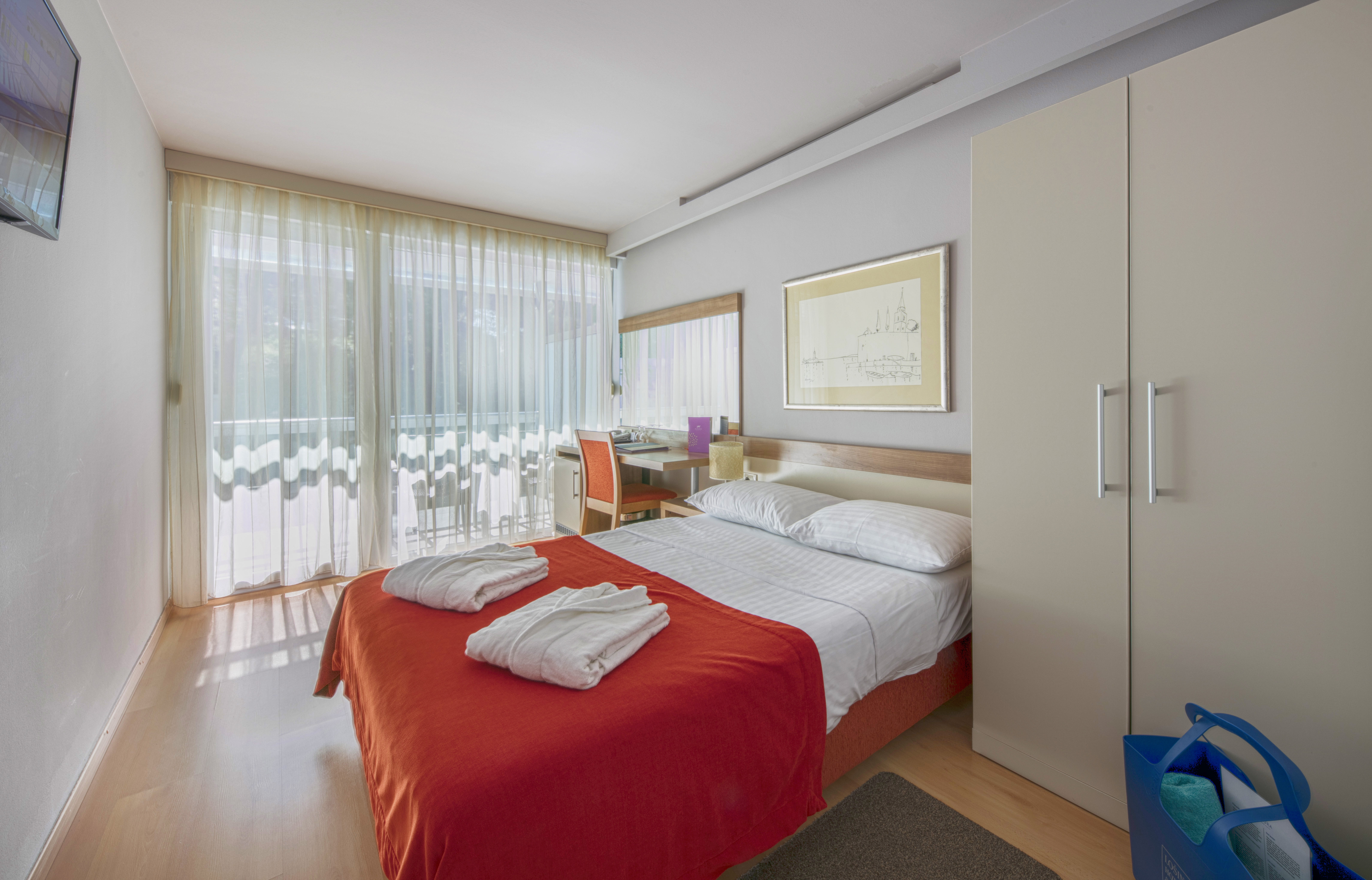 Double Park View with Balcony