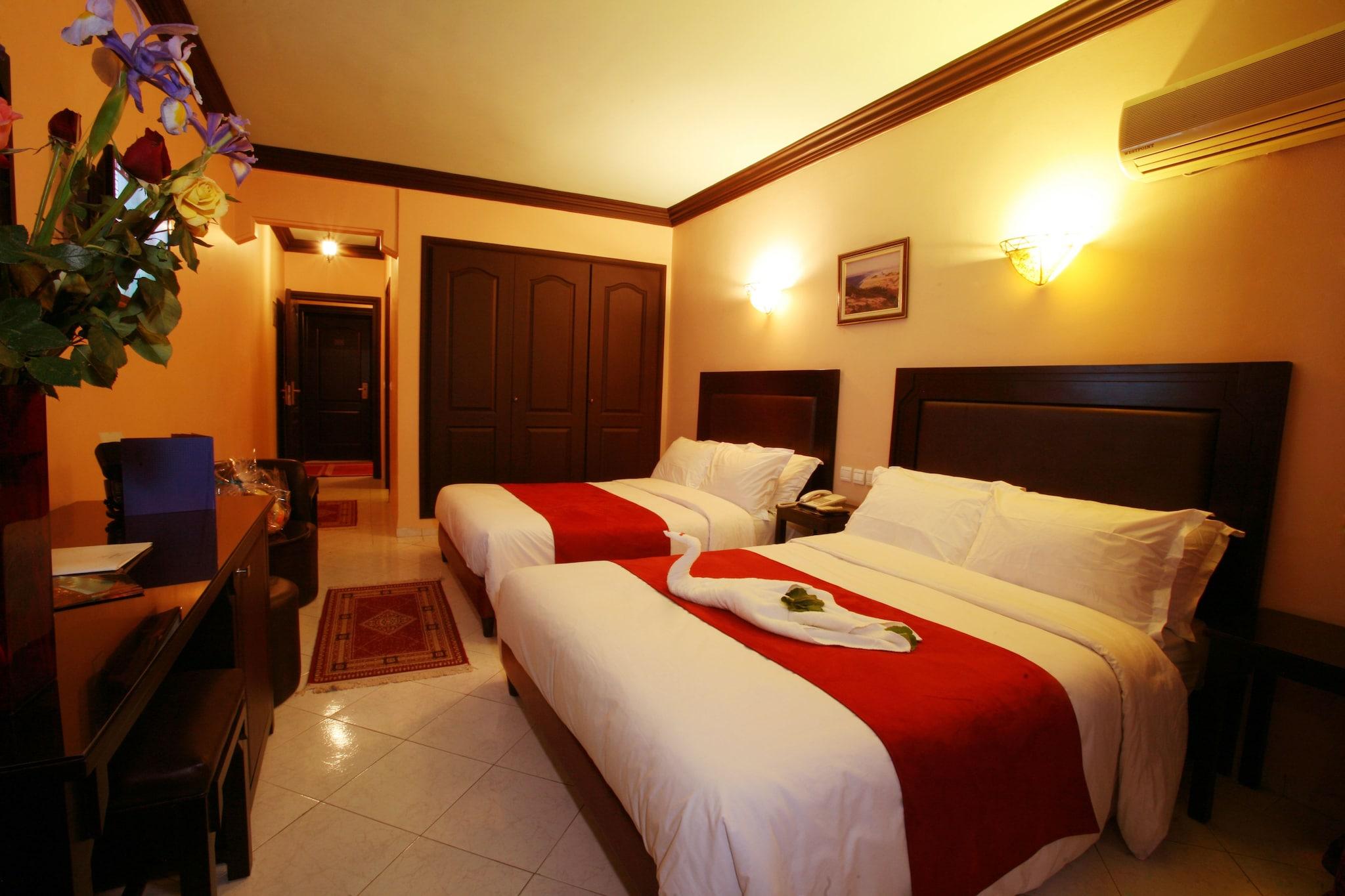 Double Pool View Two Double Beds