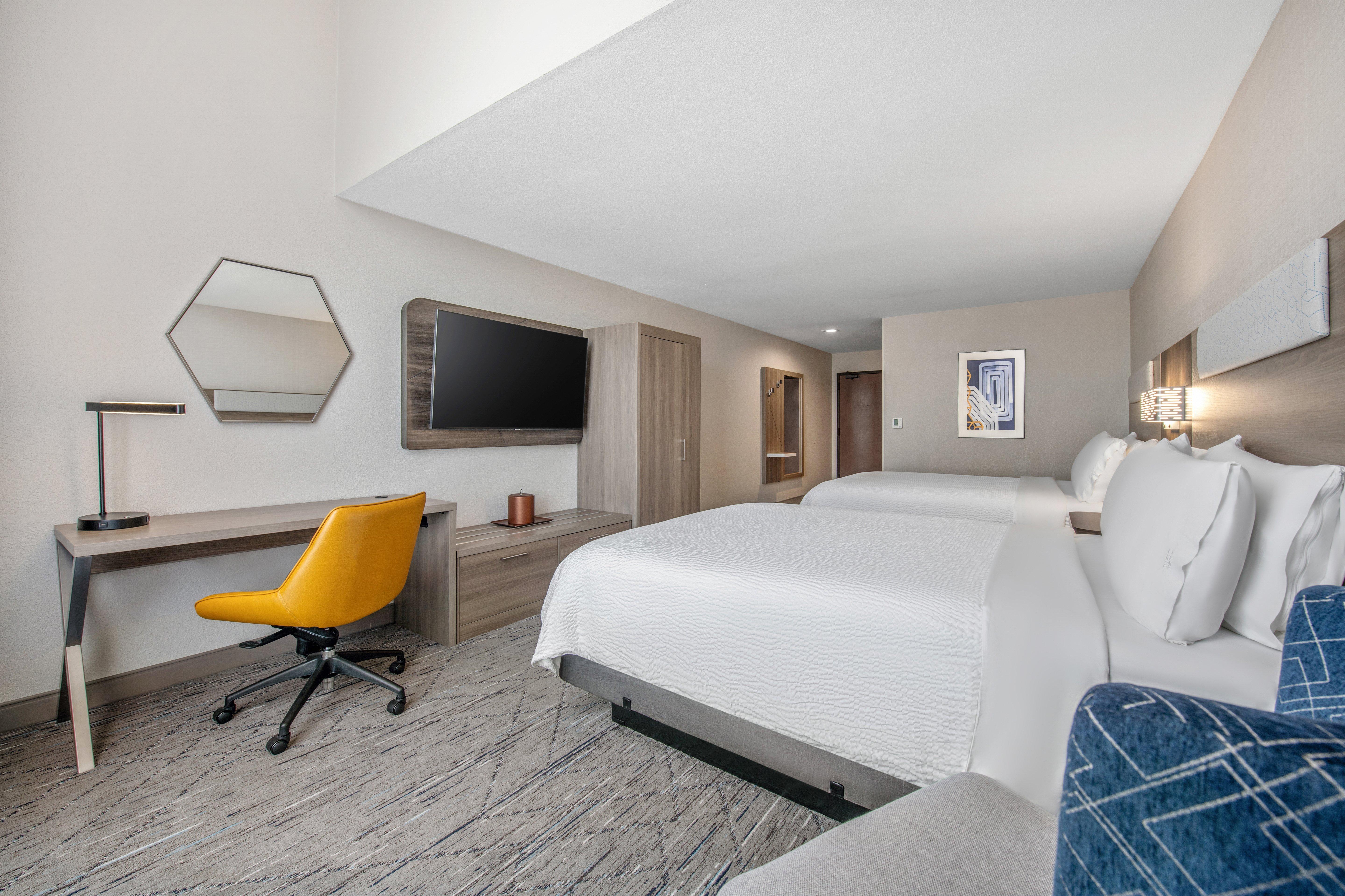 Double Two Queen Beds