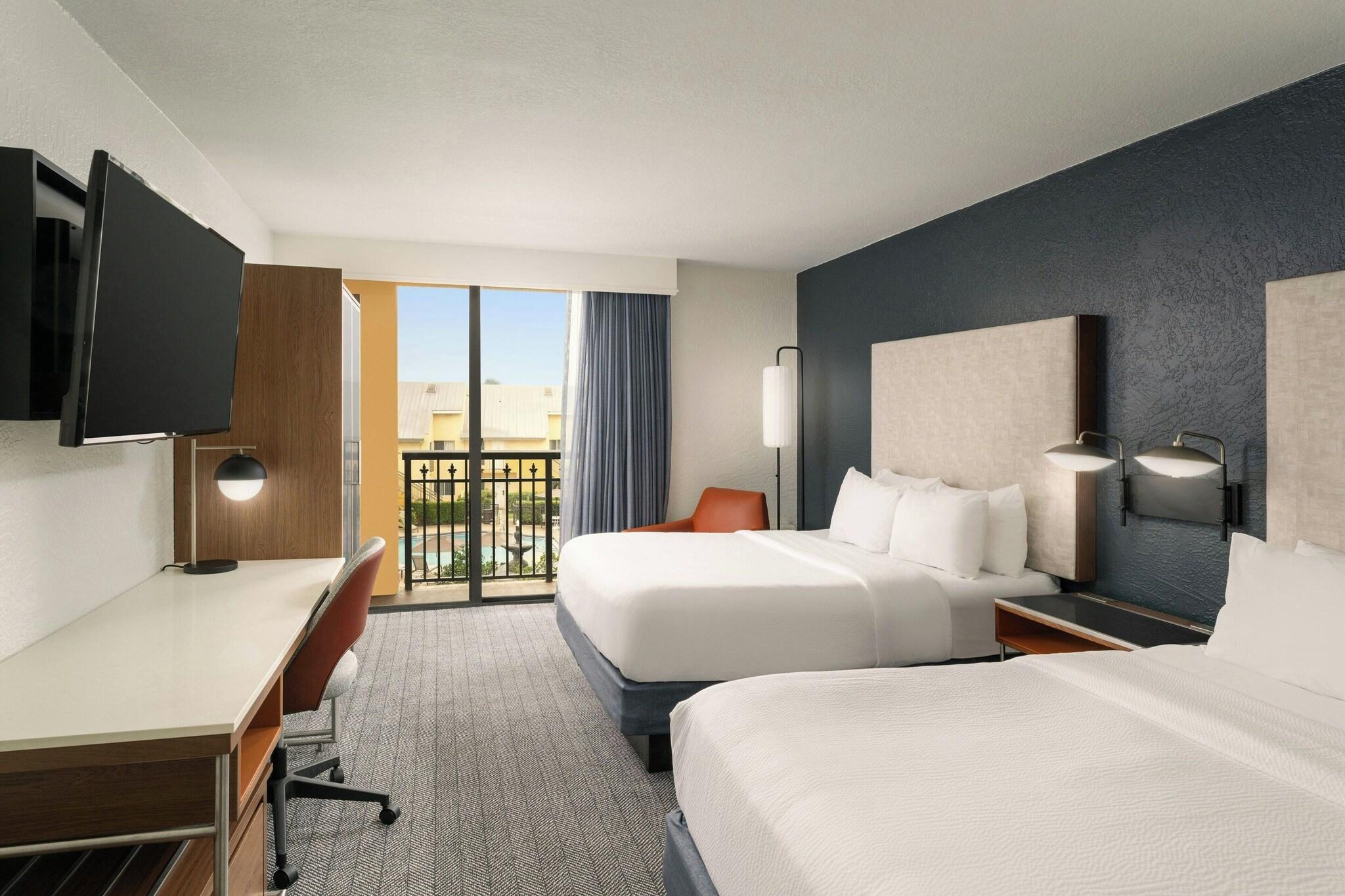Double Two Queen Beds