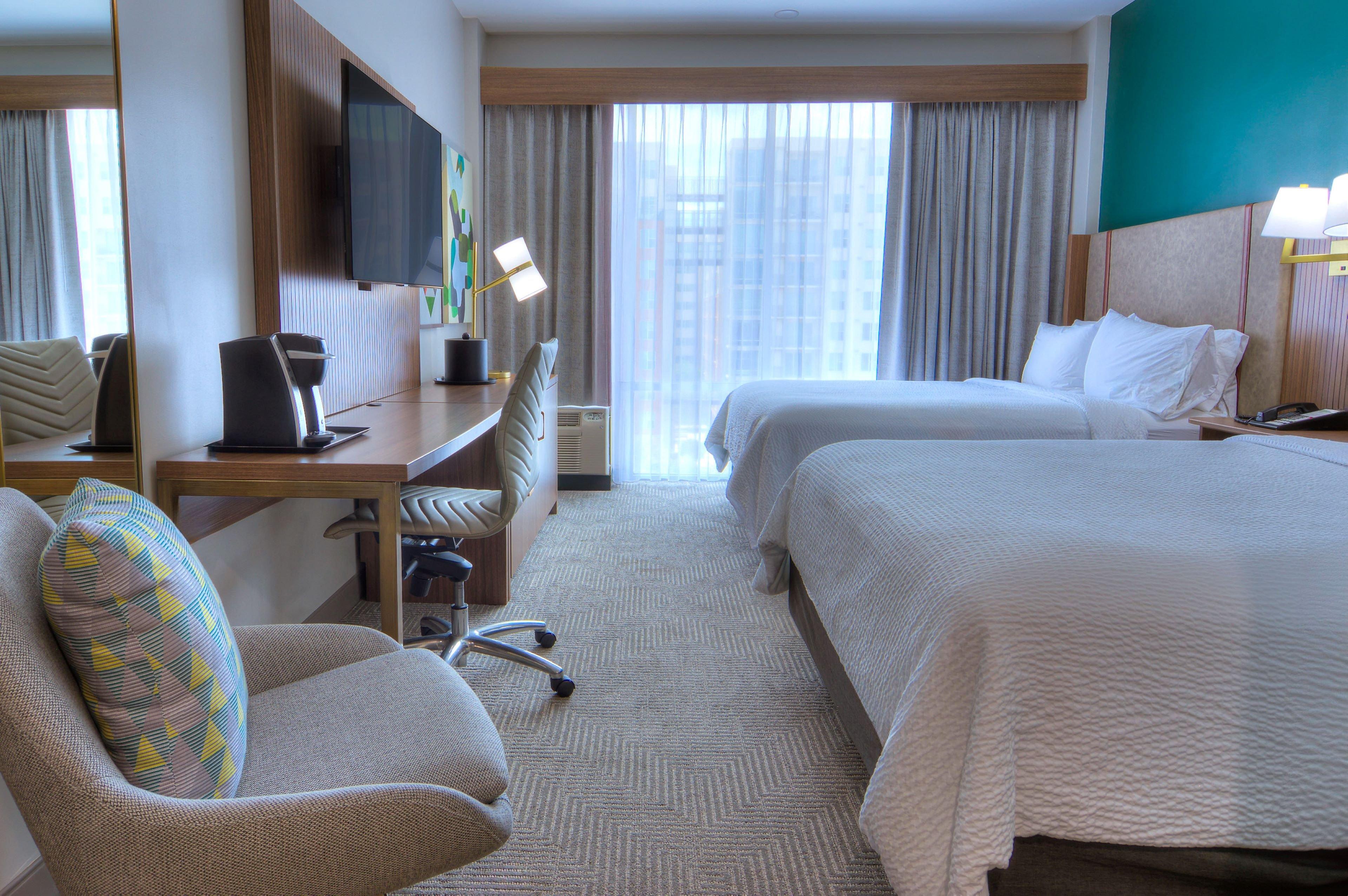 Double Two Queen Beds Premium