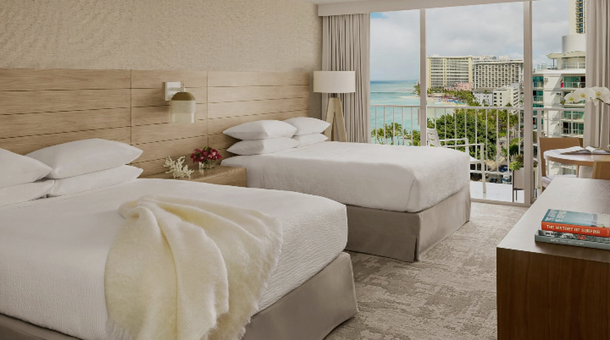 Room Ocean View Two Queen Beds