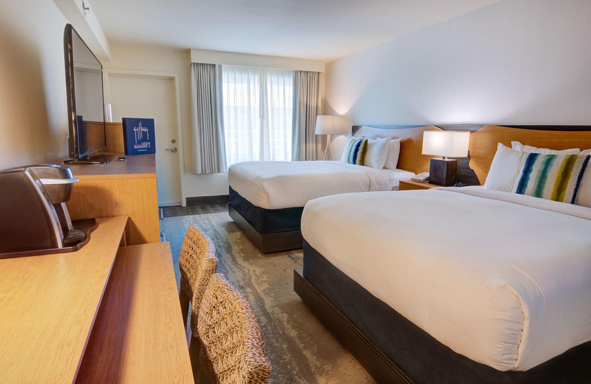 Double Two Queen Beds Pool View