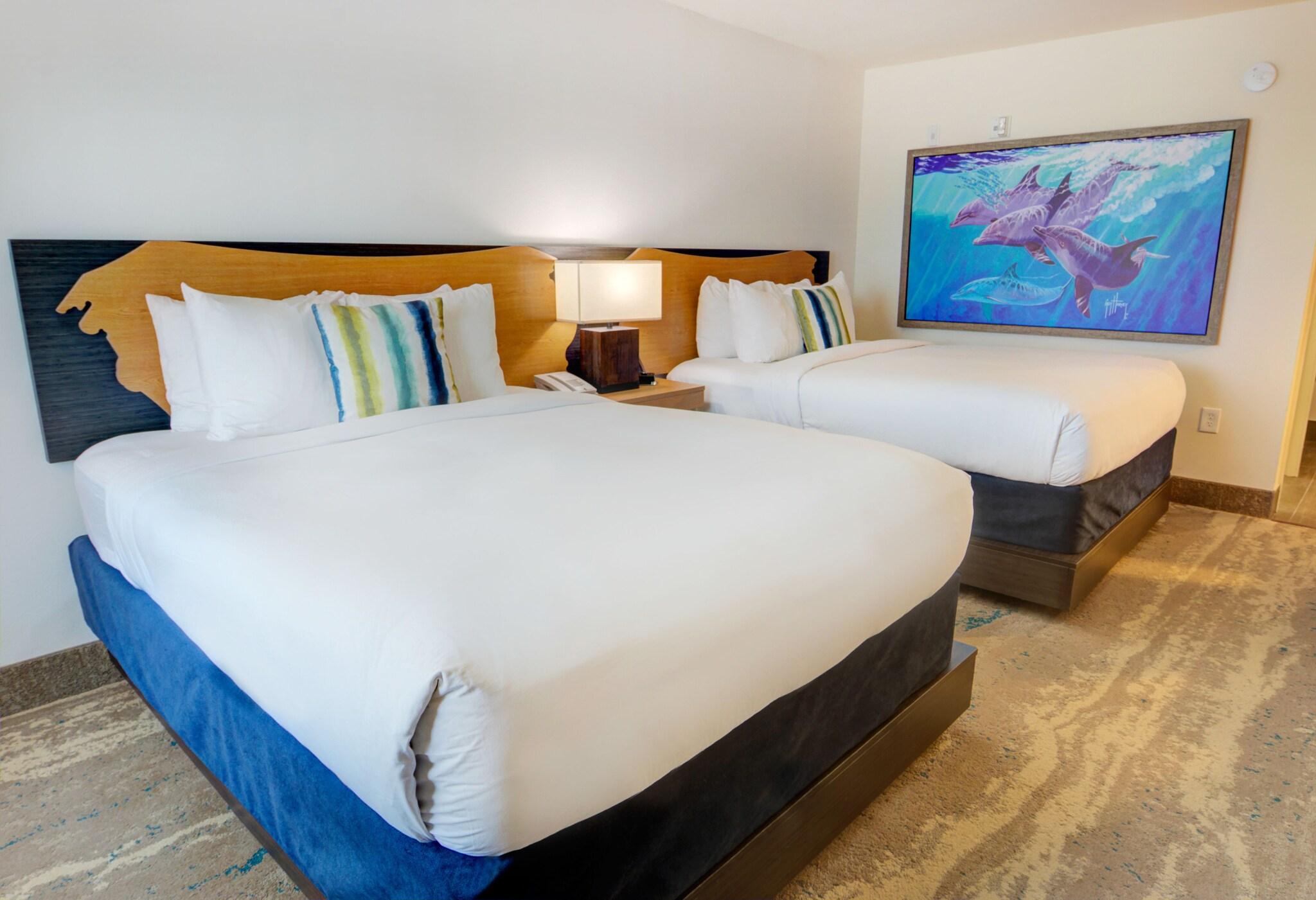 Double Two Queen Beds Pool View