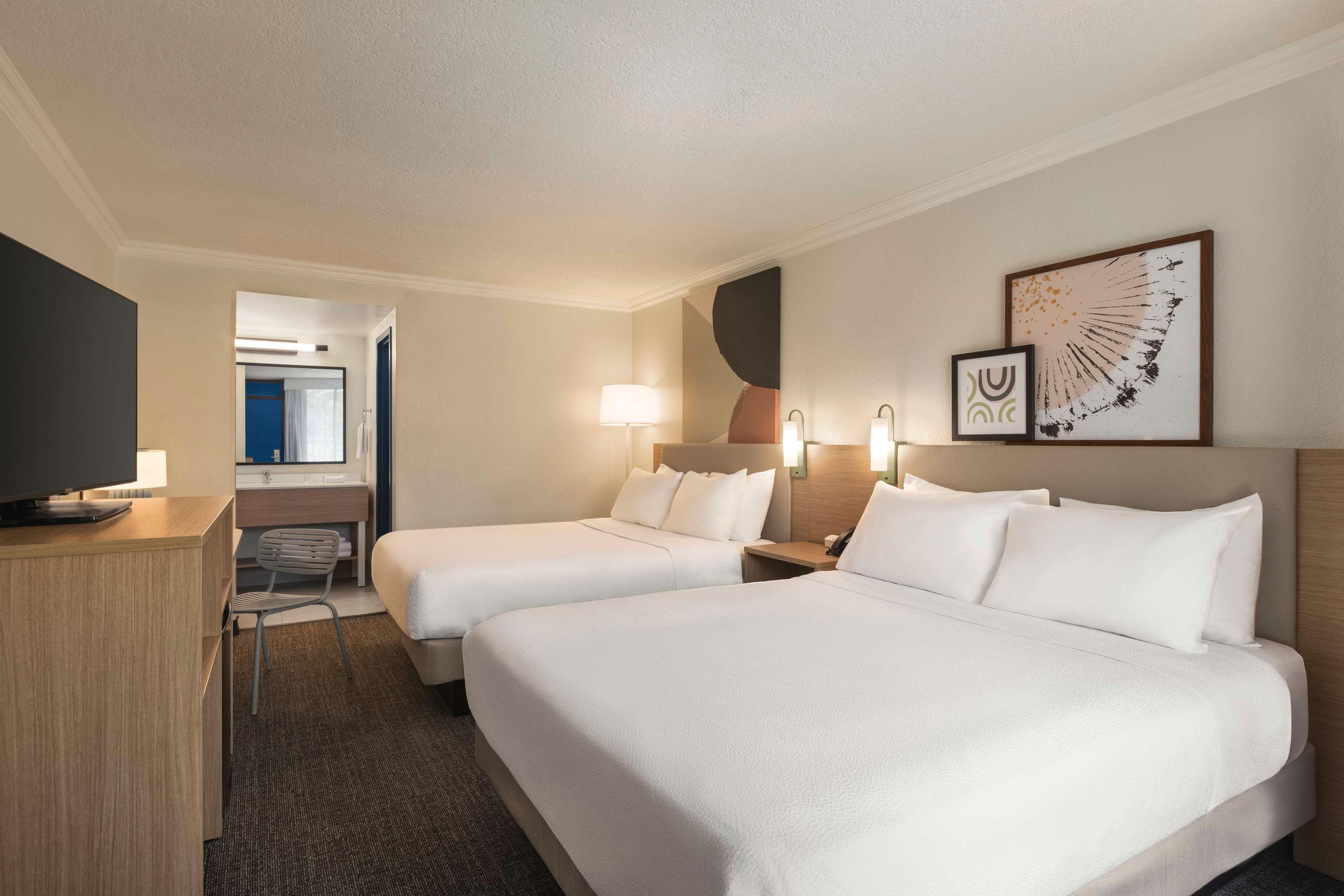 Double Two Queen Beds