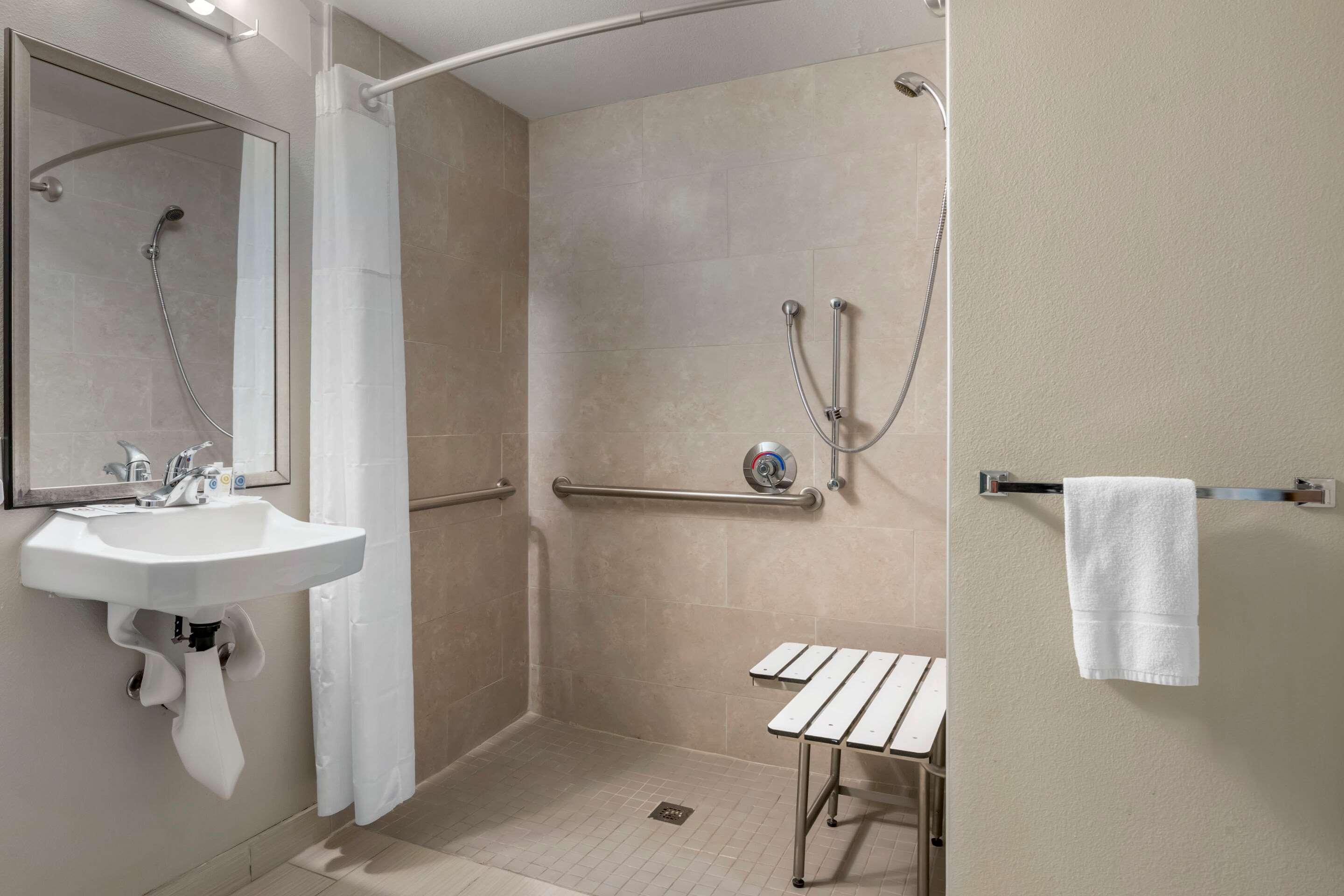 Quadruple Accessible Two Double Beds