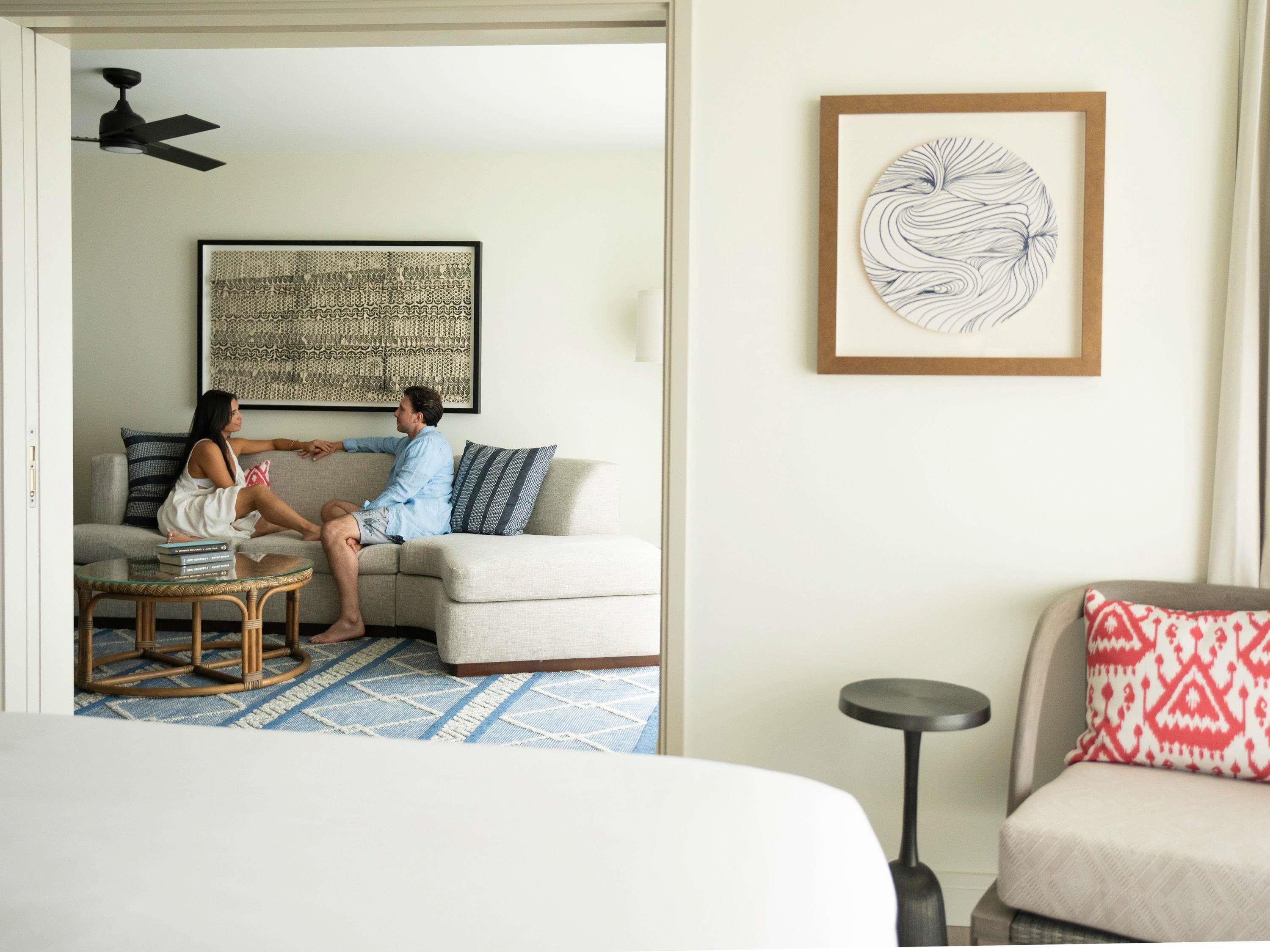 Suite Two Double Beds One Bedroom 