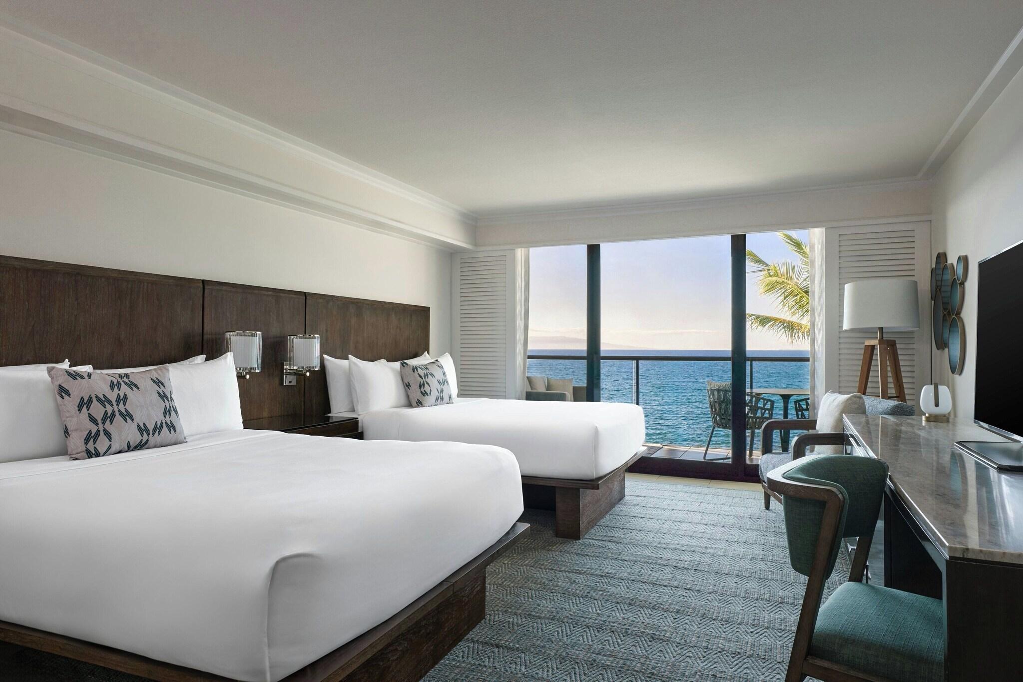 Quadruple Ocean Front with Balcony