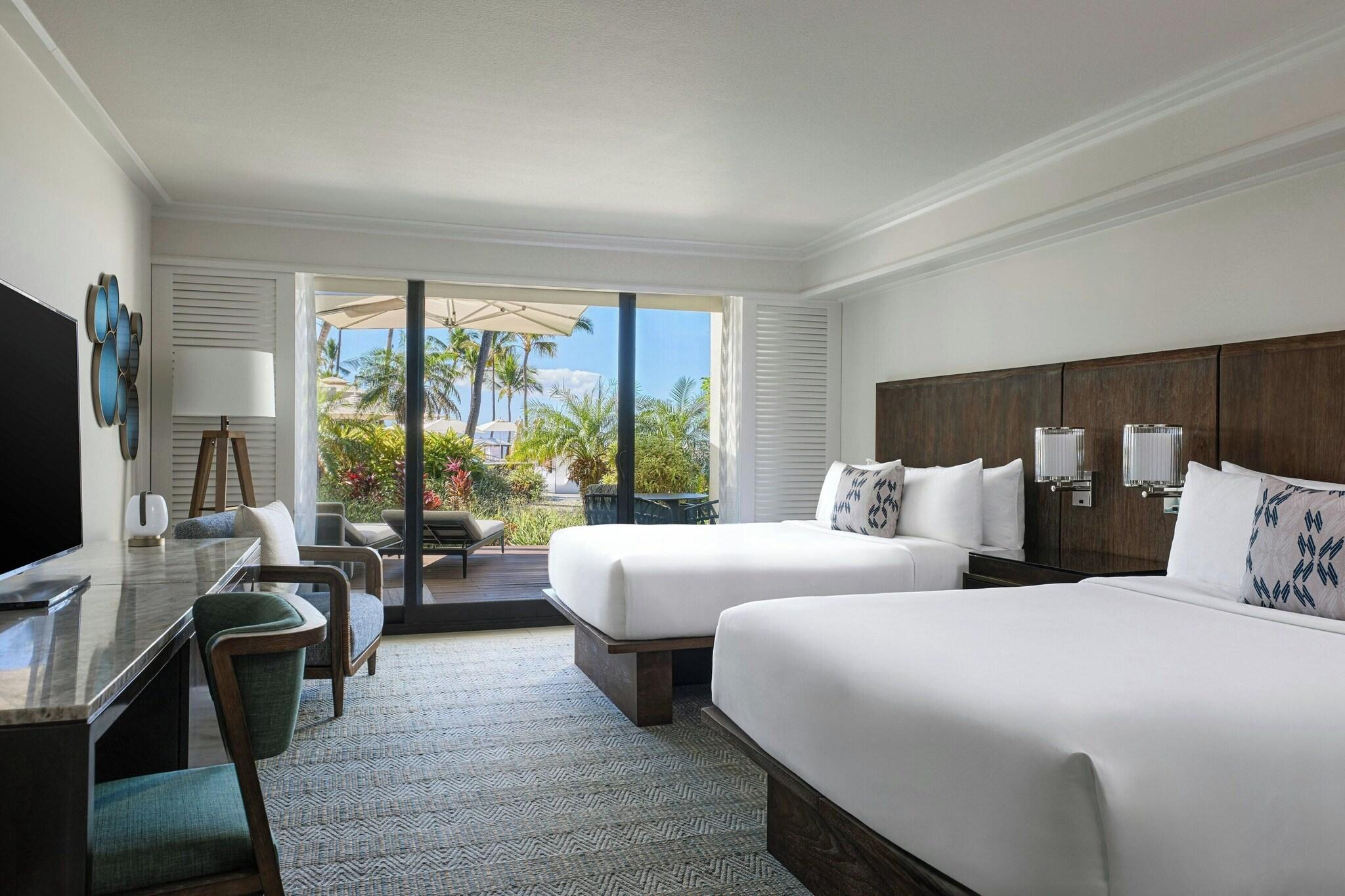 Quadruple Ocean View Two Queen Beds