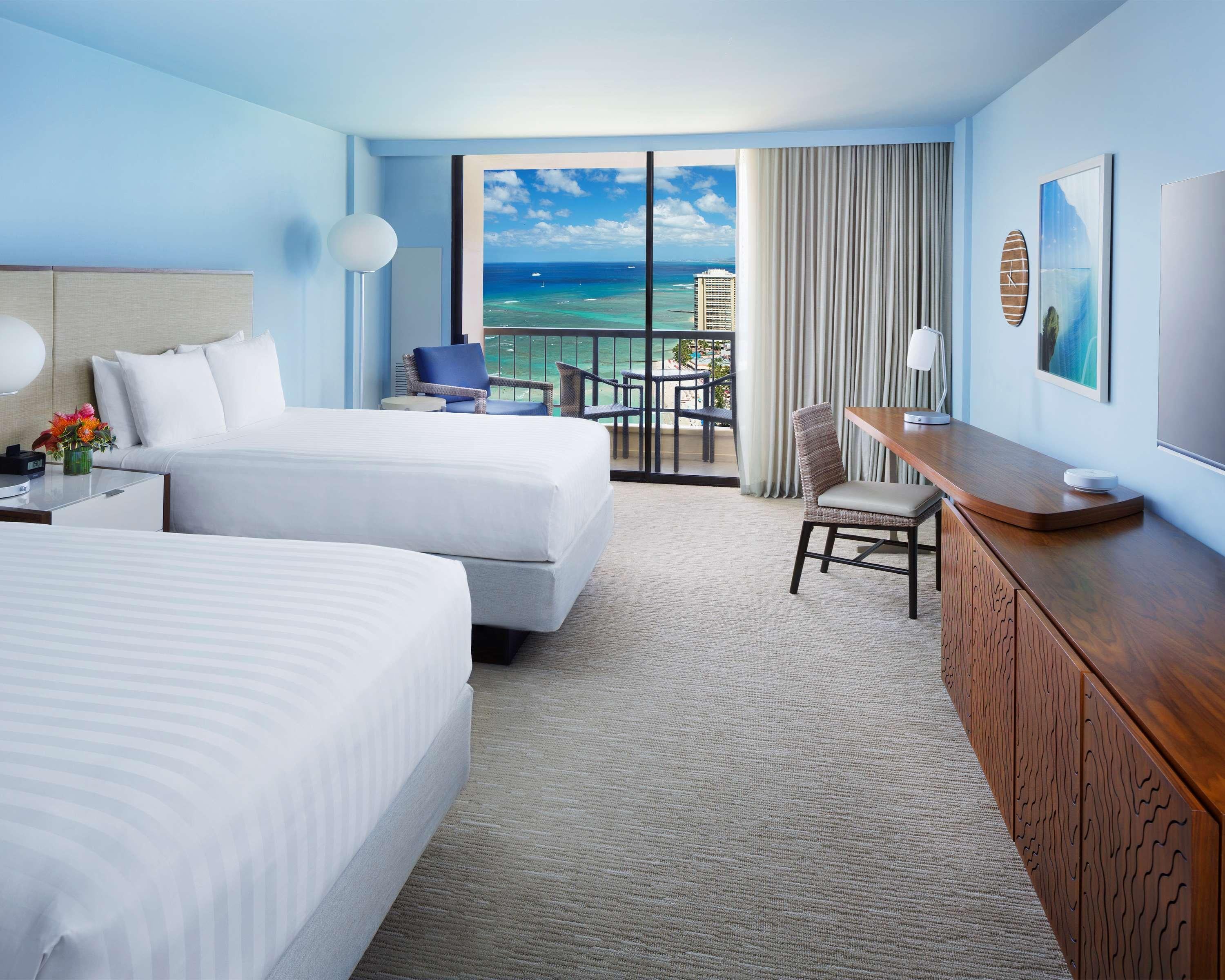 Double Ocean View Two Queen Beds