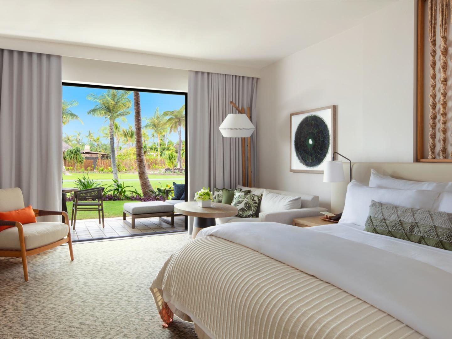 Double Garden View King Bed