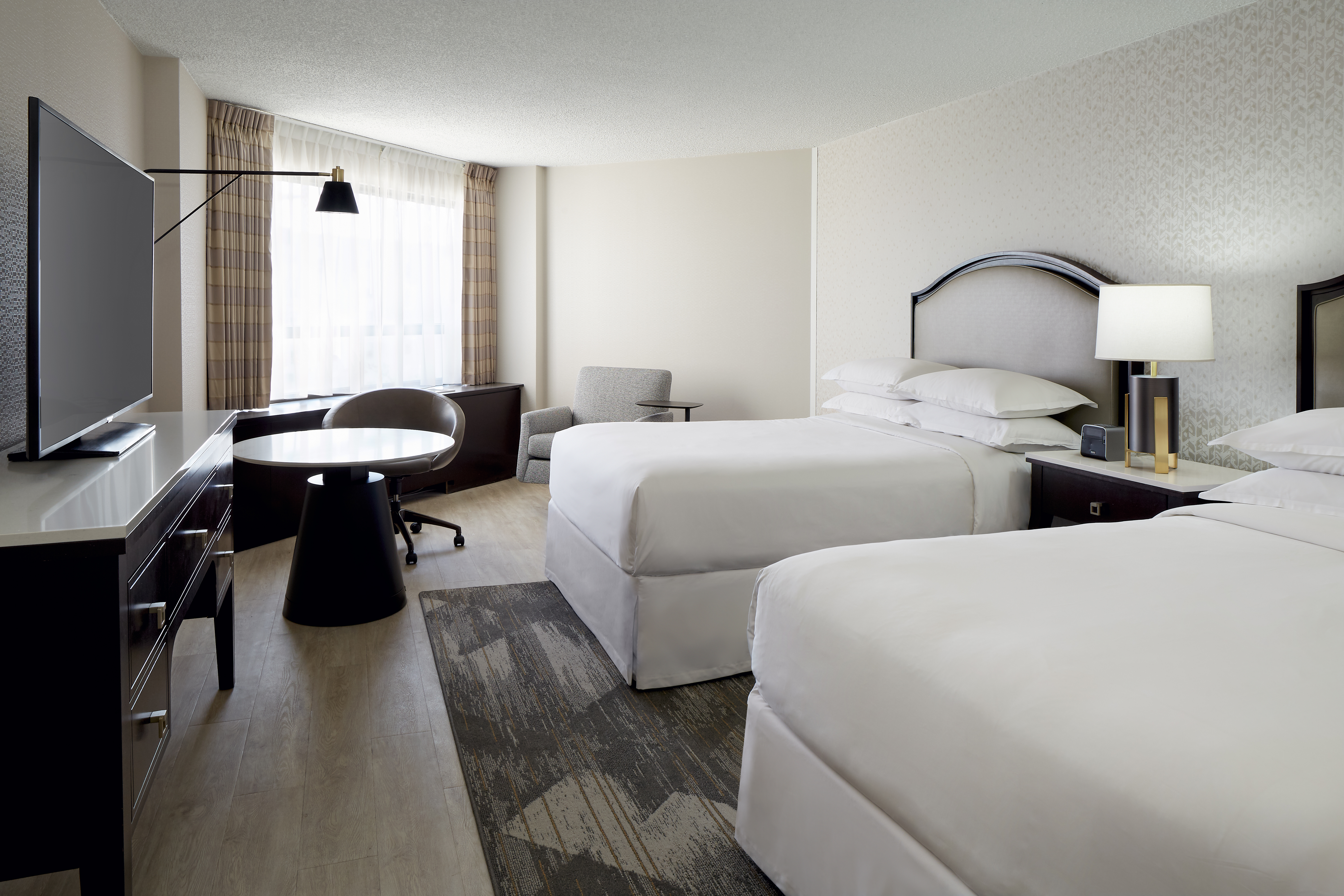 Double Two Double Beds