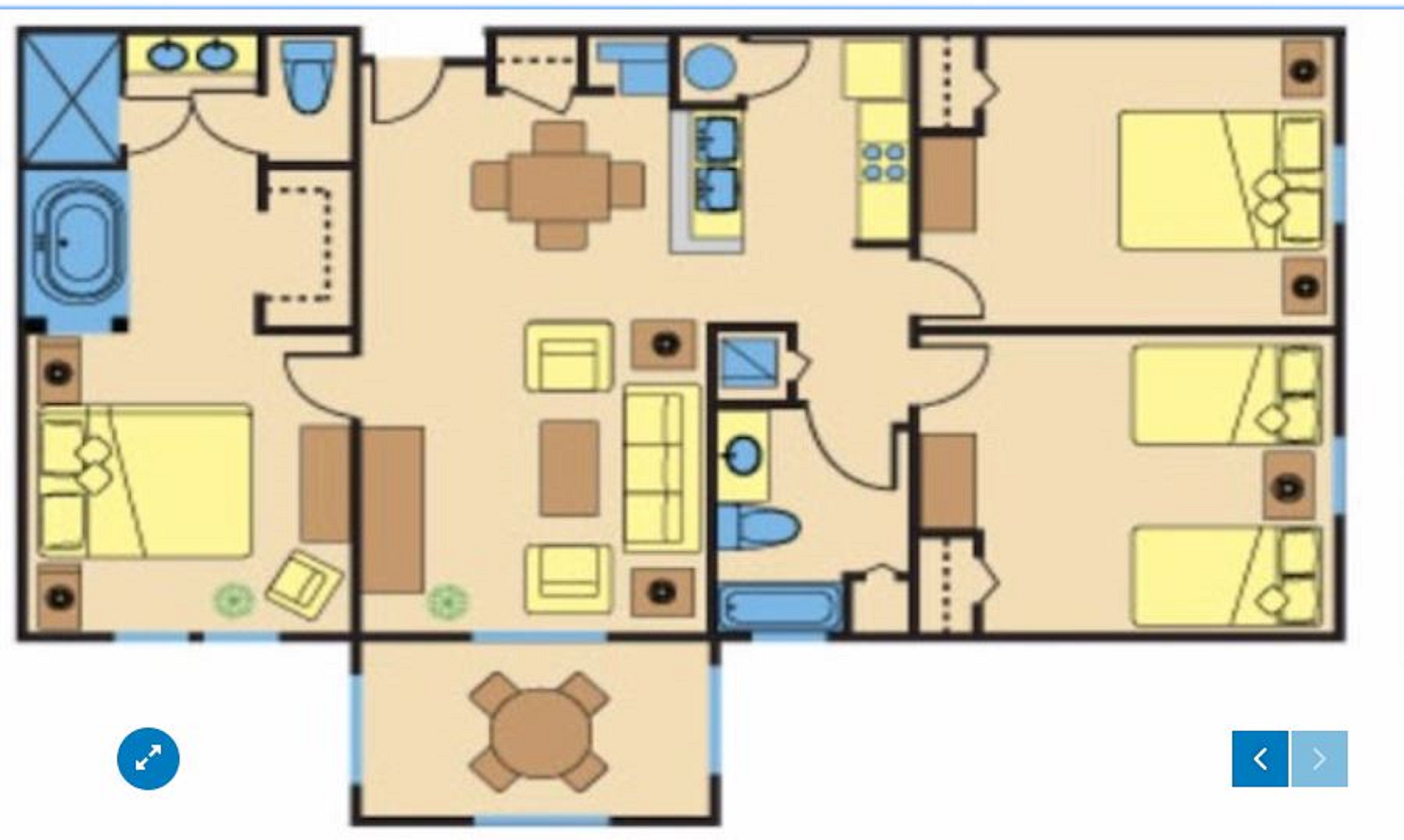 Apartment Three Bedrooms